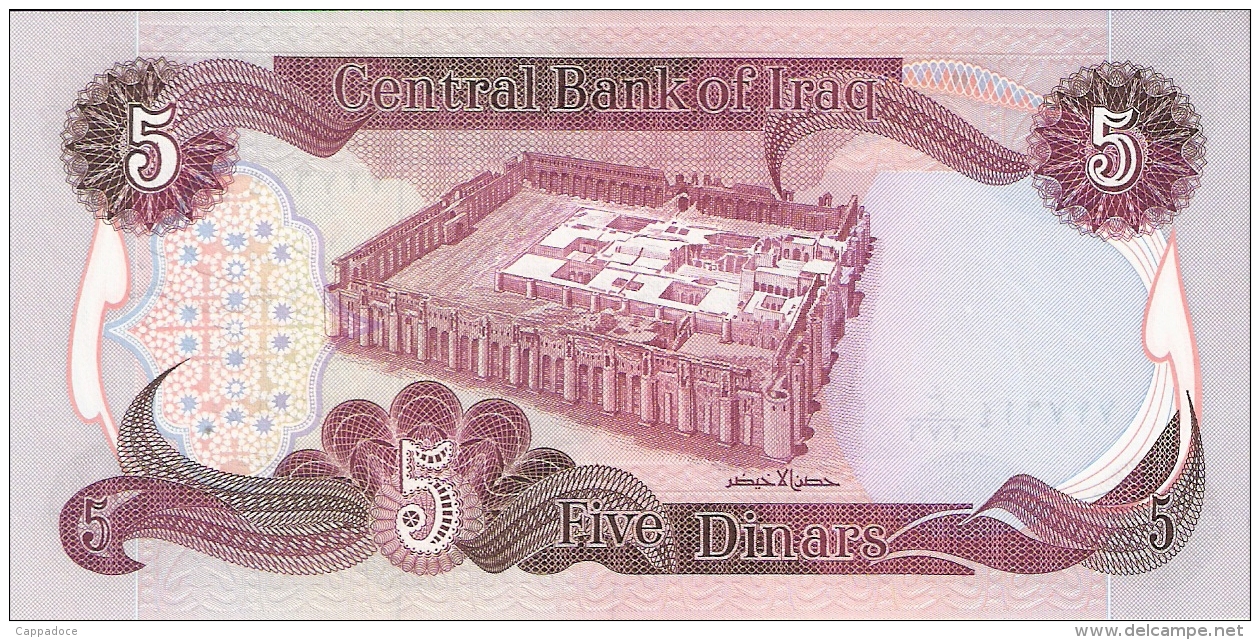 IRAQ   5 Dinars   1981   Sign.21   P. 70a   UNC - Iraq