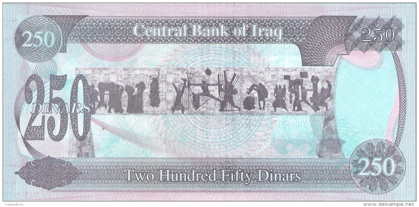 IRAQ   250 Dinars   1995   Sign.25   P. 85a2 UNC - Iraq