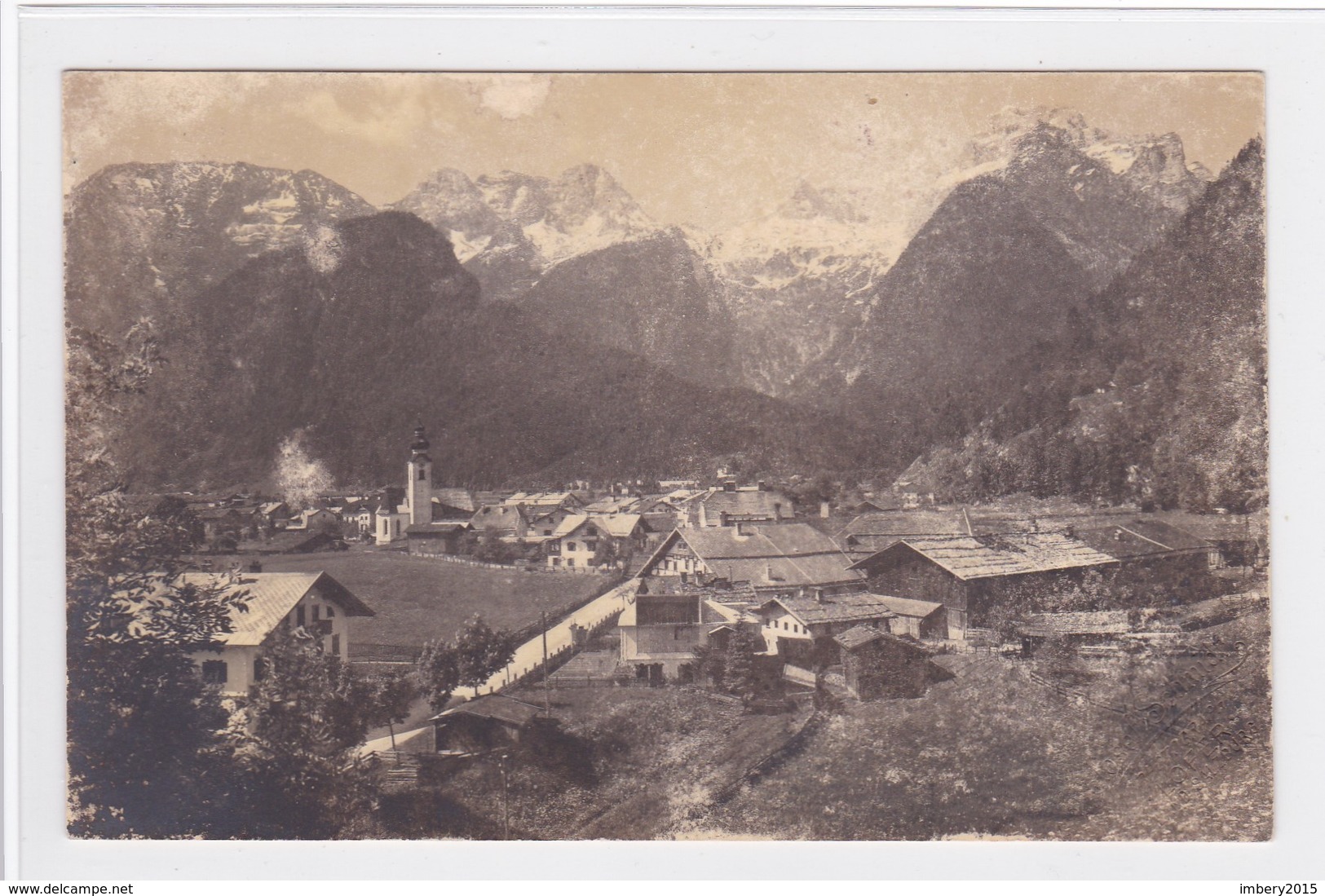 Seltene Alte Ansicht Von LOFER, Im Bezirk  ZELL Am See, Ortsansicht, Panorama, - Lofer