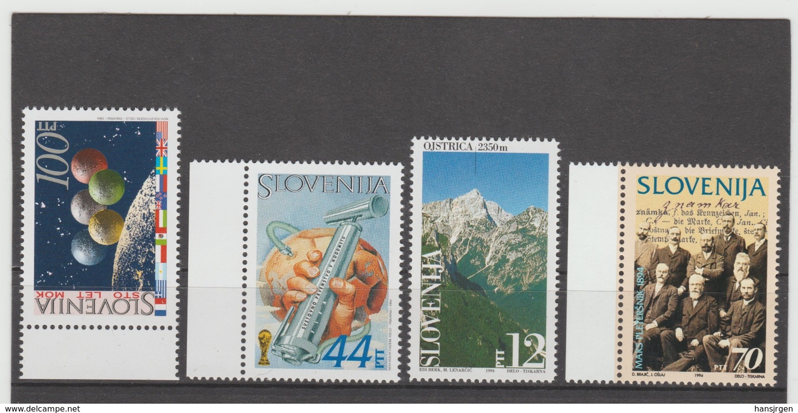 NEU721  SLOWENIEN / SLOVENIJA  1994/95 MICHL  86/88+91  Postfrisch SIHE ABBILDUNG - Slowenien