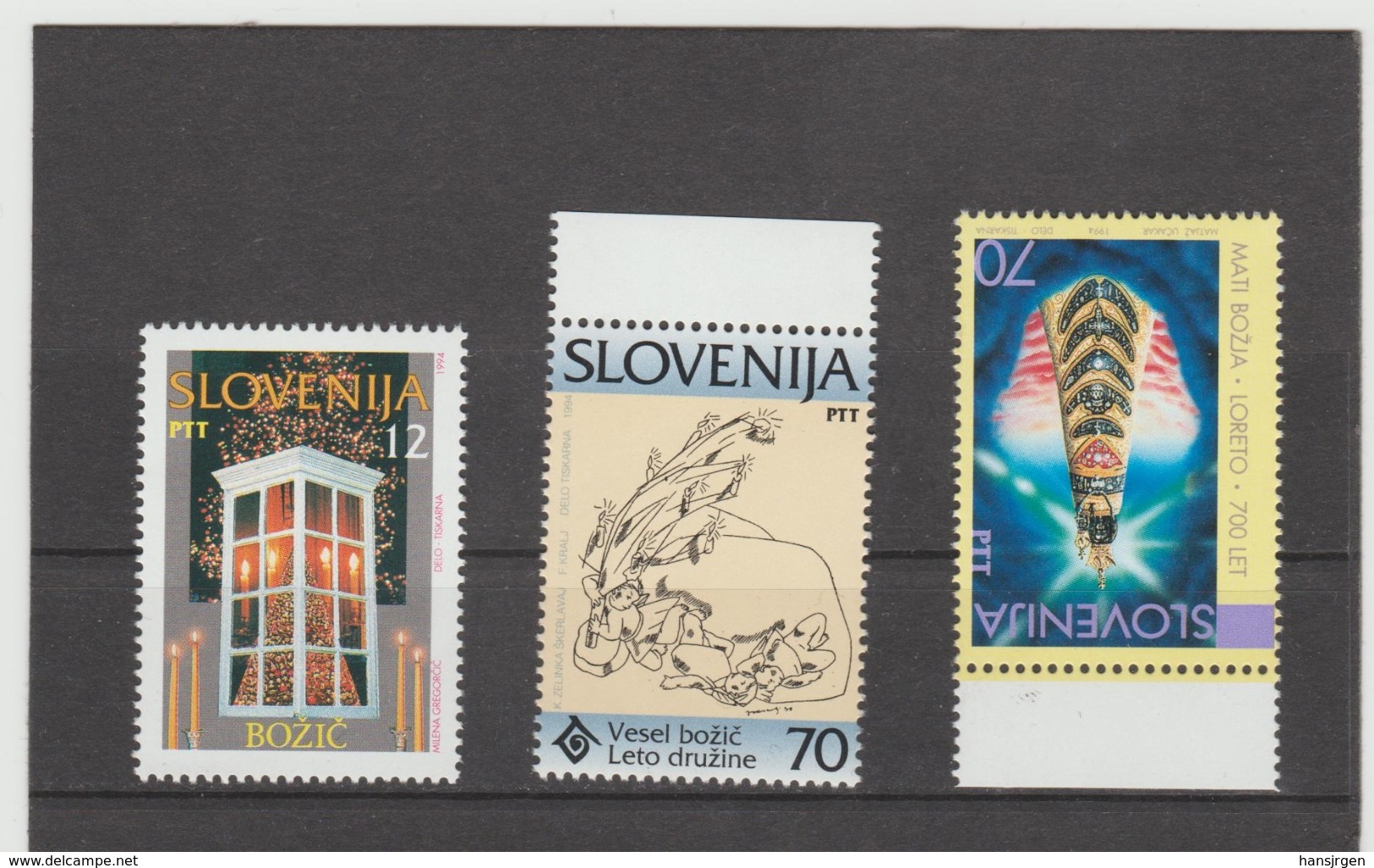 NEU724  SLOWENIEN / SLOVENIJA  1994 MICHL  99/01 Postfrisch SIHE ABBILDUNG - Slowenien