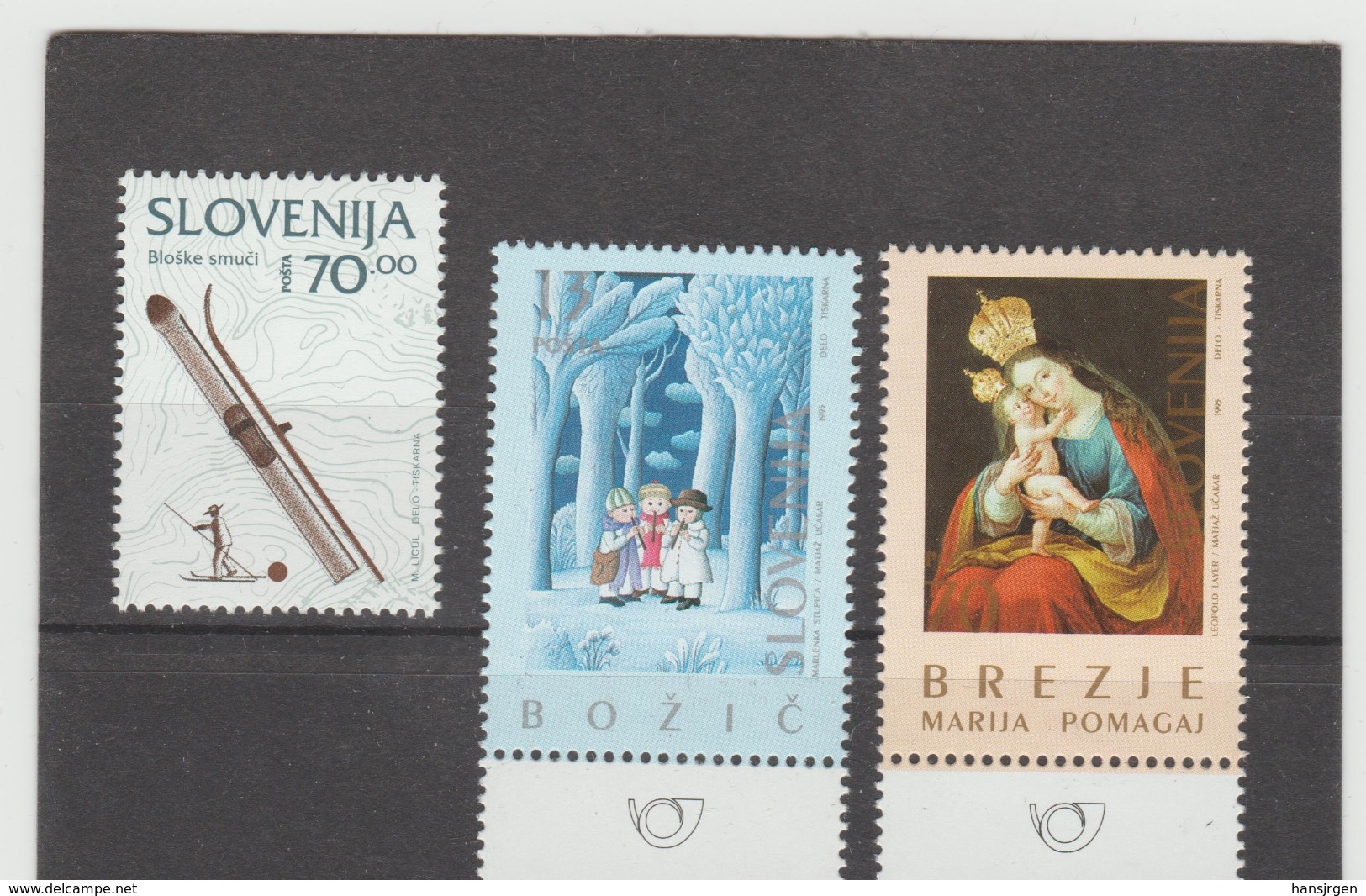 NEU731  SLOWENIEN / SLOVENIJA  1995 MICHL  125/27  Postfrisch SIHE ABBILDUNG - Slovénie