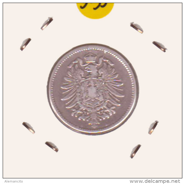 ALEMANIA - IMPERIO - DEUTSCHES REICH - 1- DM. AÑO 1875-A - 1 Mark