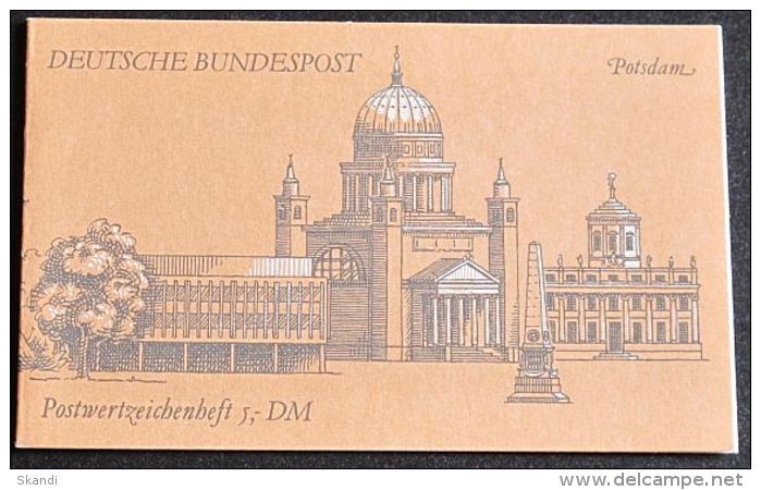 DEUTSCHLAND 1991 Mi-Nr. MH 26 B Markenheft/booklet ** MNH - 1971-2000