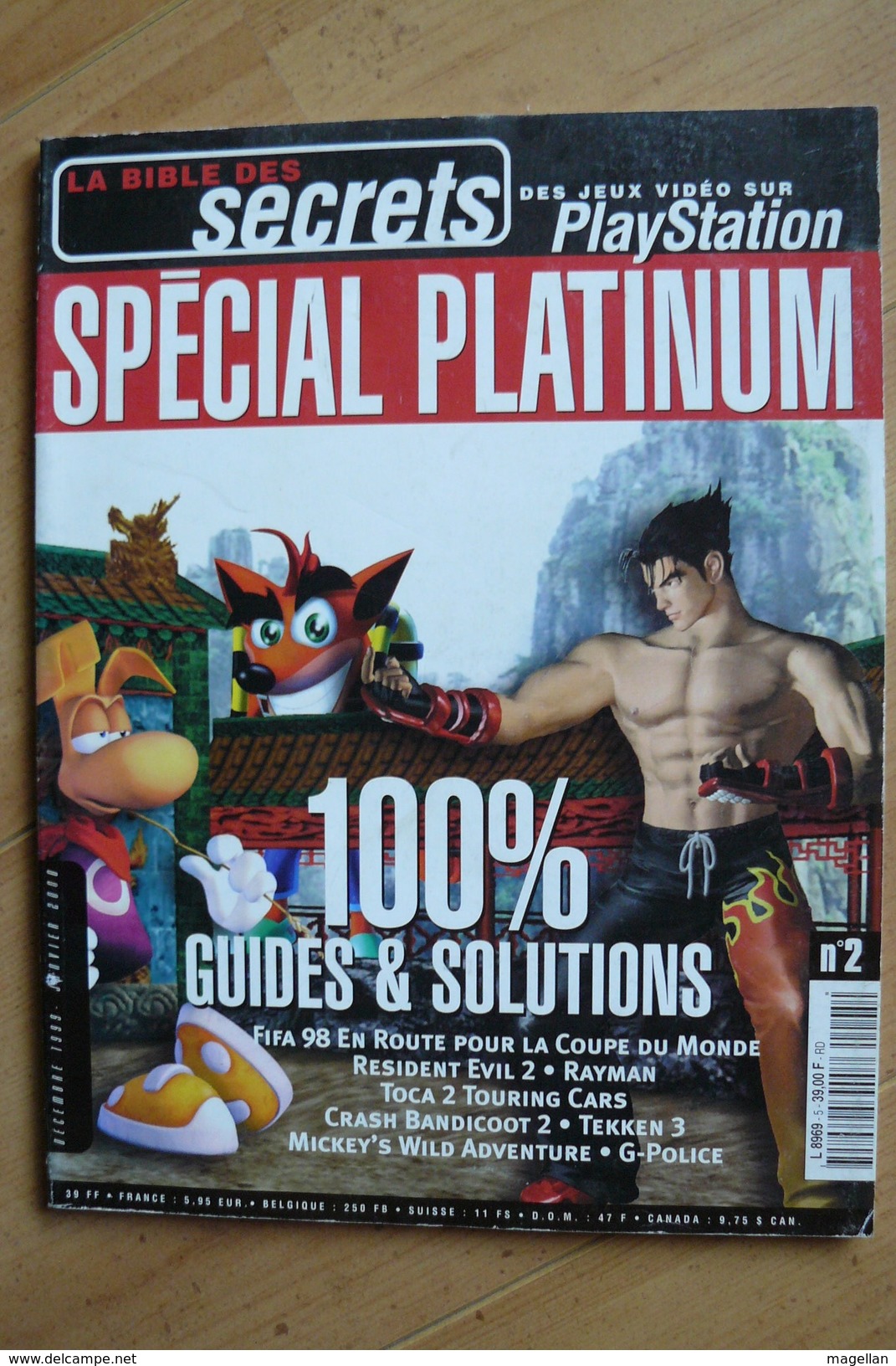 Retrogaming - Playstation - La Bible Des Secrets N°2 - Spécial Platinum - Solutions De Jeux (voir Scan & Description) - Literatur Und Anleitungen