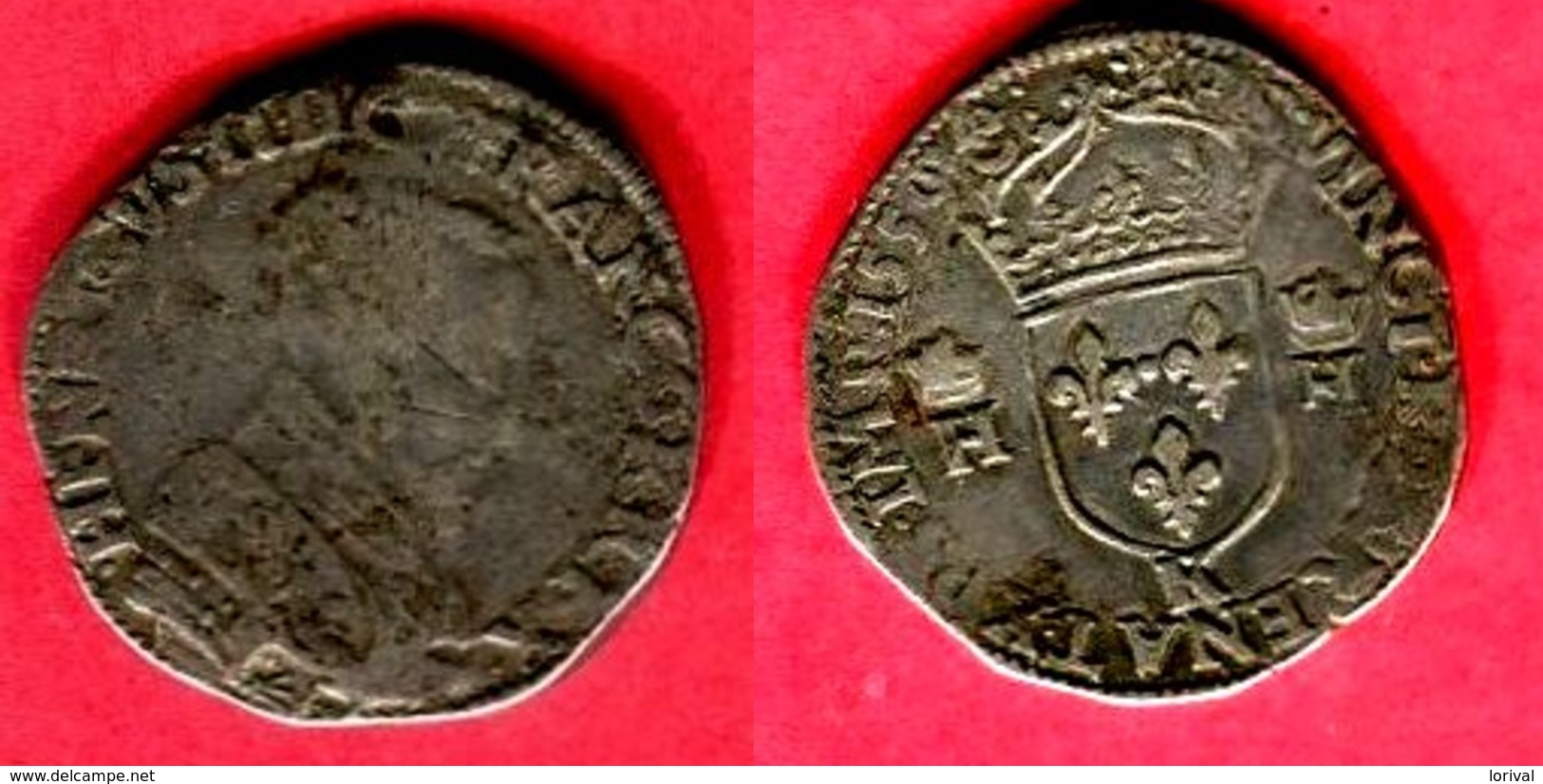 § TESTON 1559  ( C 1140)  TB 125 - 1559-1560 François II