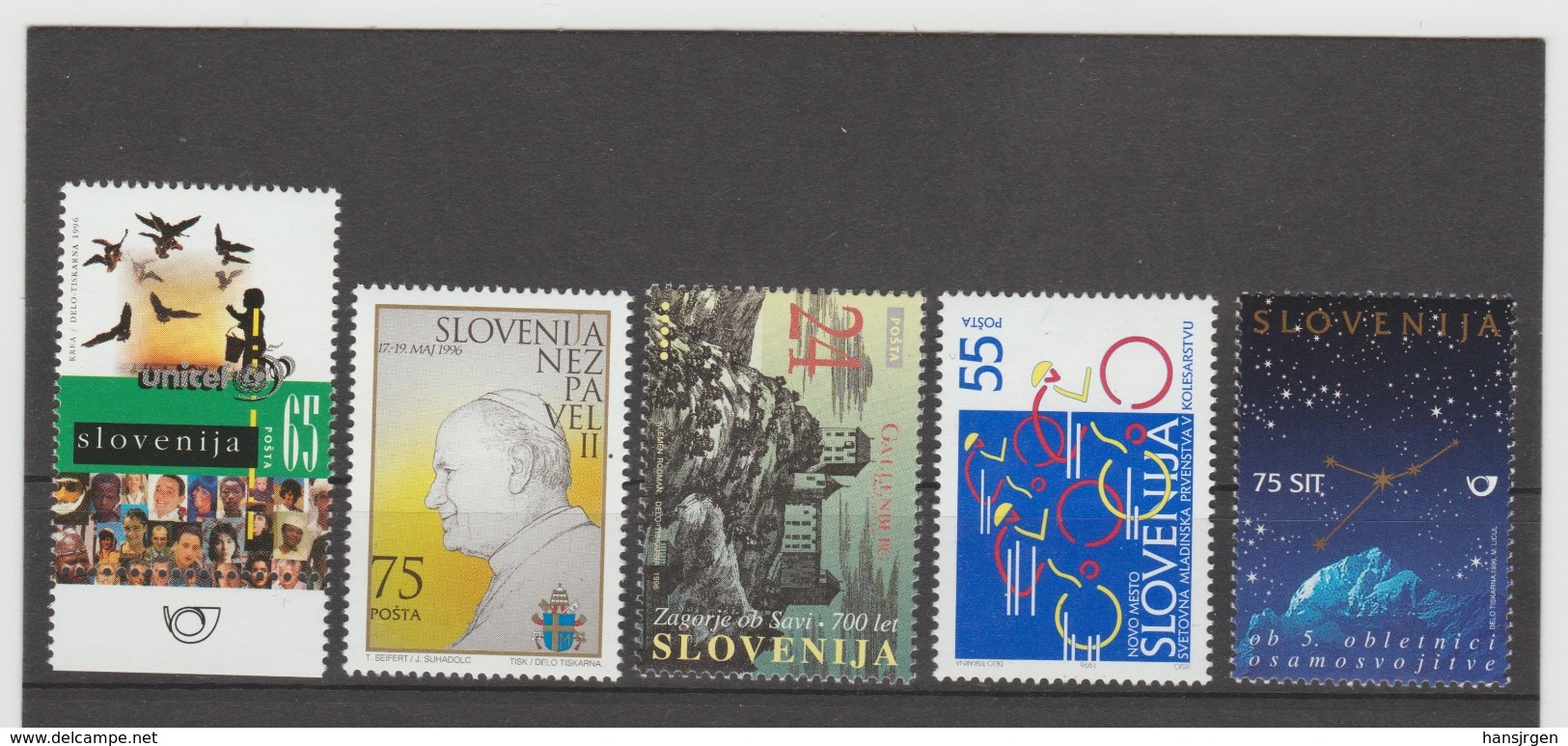 NEU735  SLOWENIEN / SLOVENIJA  1996 MICHL  141+144/47  Postfrisch SIHE ABBILDUNG - Slowenien