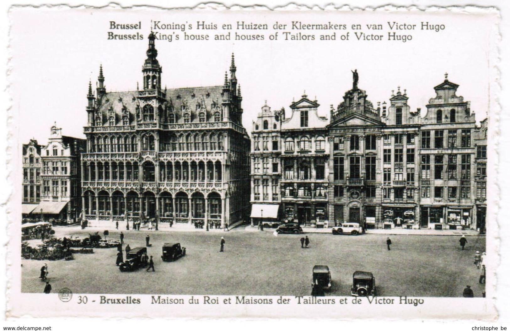 Brussel, Bruxelles,Maison Du Roi Et Maisons Des Tailleurs Et De Victor Hugo (pk32721) - Markets