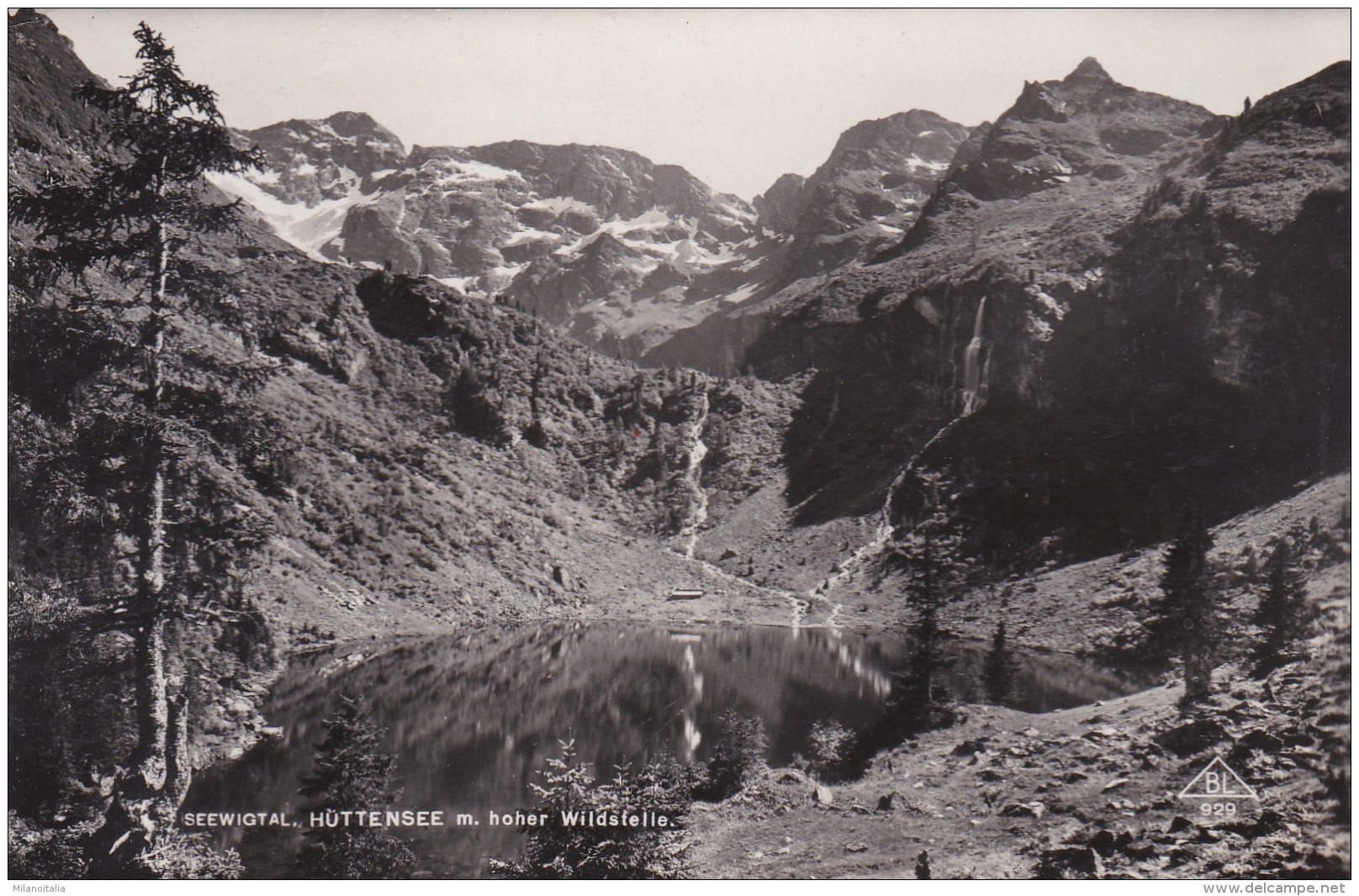 Seewigtal, Hüttensee Mit Hoher Wildstelle (929) * 1932 - Schladming