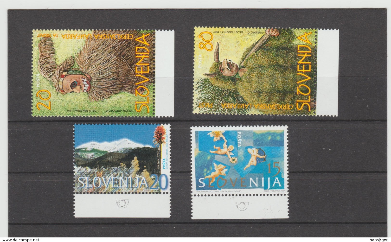 NEU740  SLOWENIEN / SLOVENIJA  1997 MICHL  173/76  Postfrisch SIHE ABBILDUNG - Slovenië