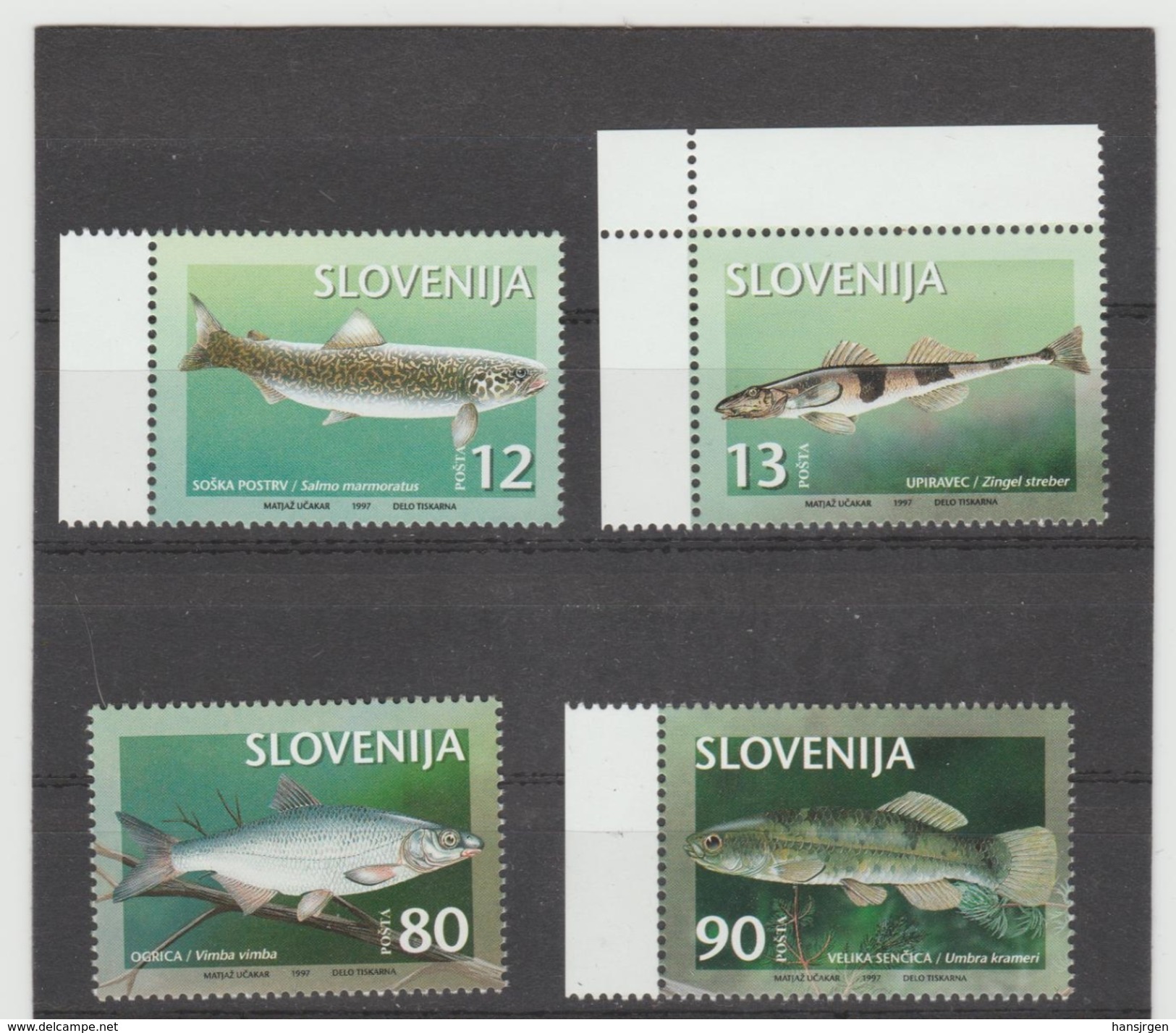 NEU741  SLOWENIEN / SLOVENIJA  1997 MICHL  178/81  Postfrisch SIHE ABBILDUNG - Slowenien