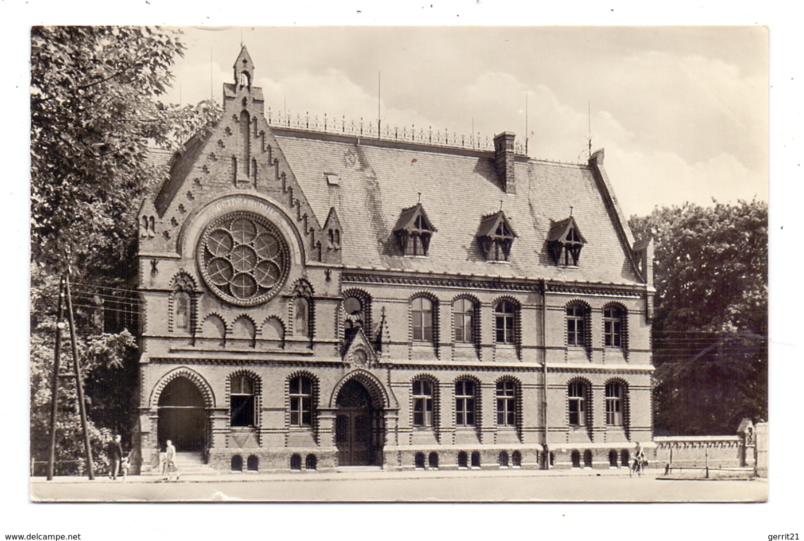 0-2560 BAD DOBERAN, Goetheschule, 1957 - Bad Doberan