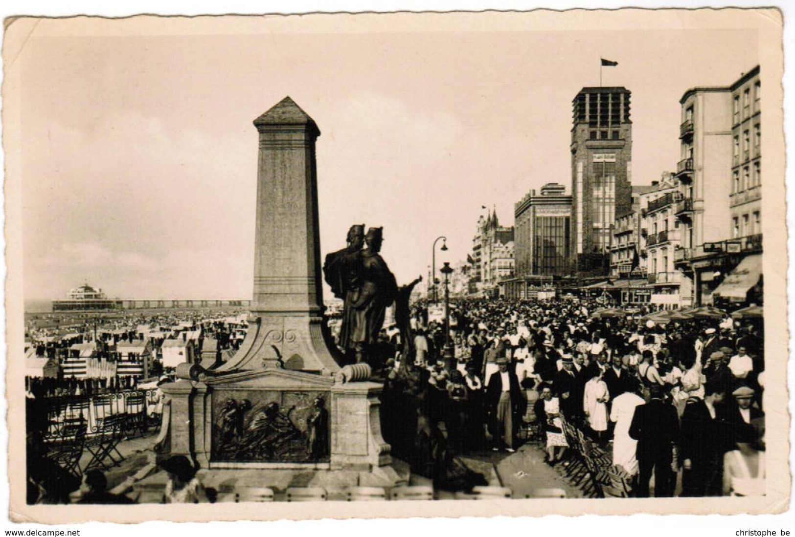 Blankenberge, Monument Sergant De Bruyne  (pk32734) - Blankenberge