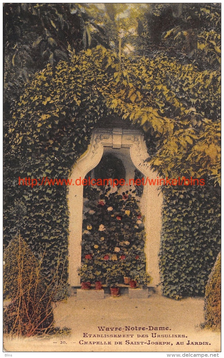 1910 Etablissement Des Ursulines - Chapelle De Saint-Joseph - OLV Waver - Sint-Katelijne-Waver