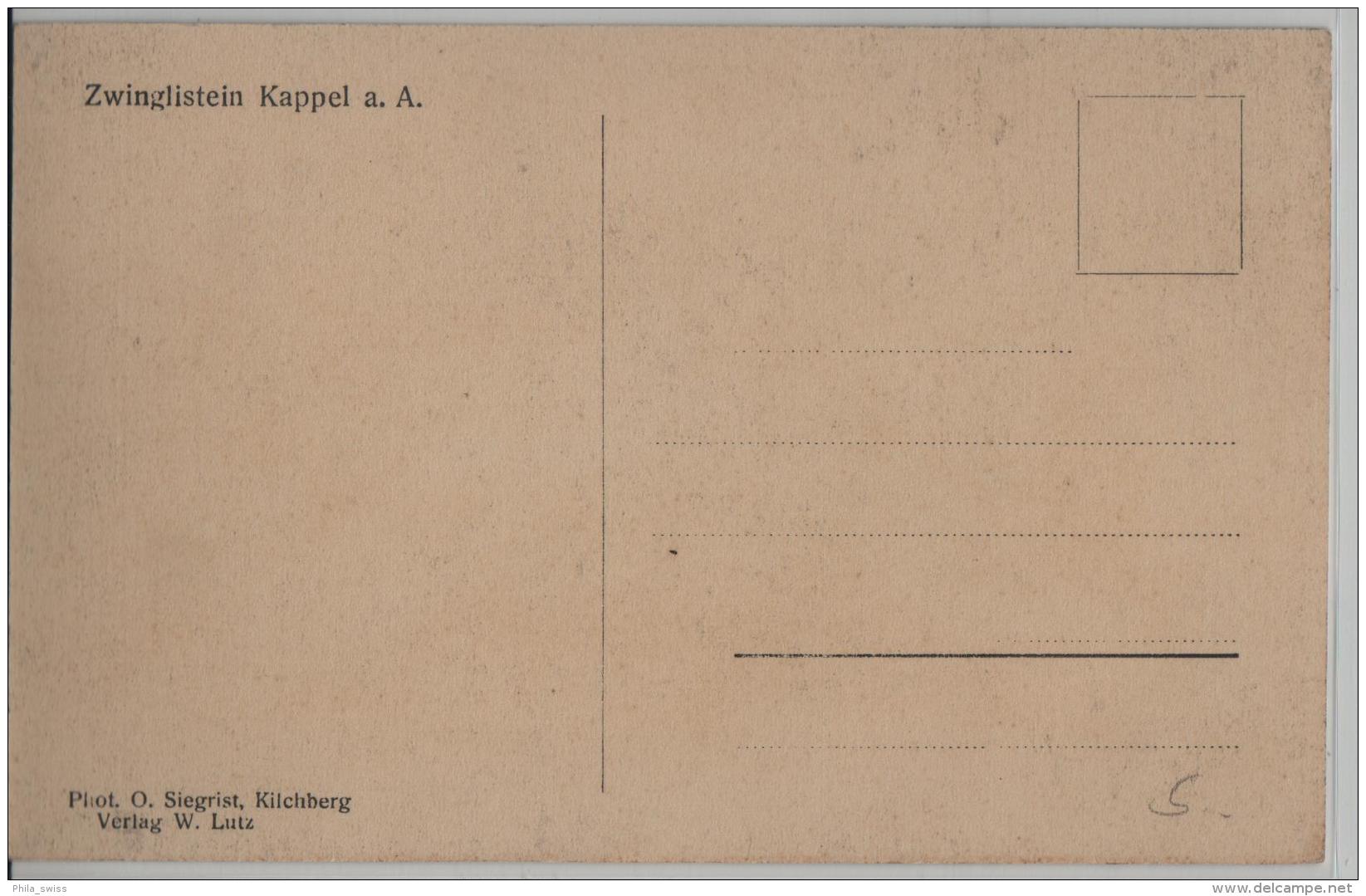 Zwinglistein Kappel Am Albis - Photo: O. Siegrist - Kappel Am Albis 