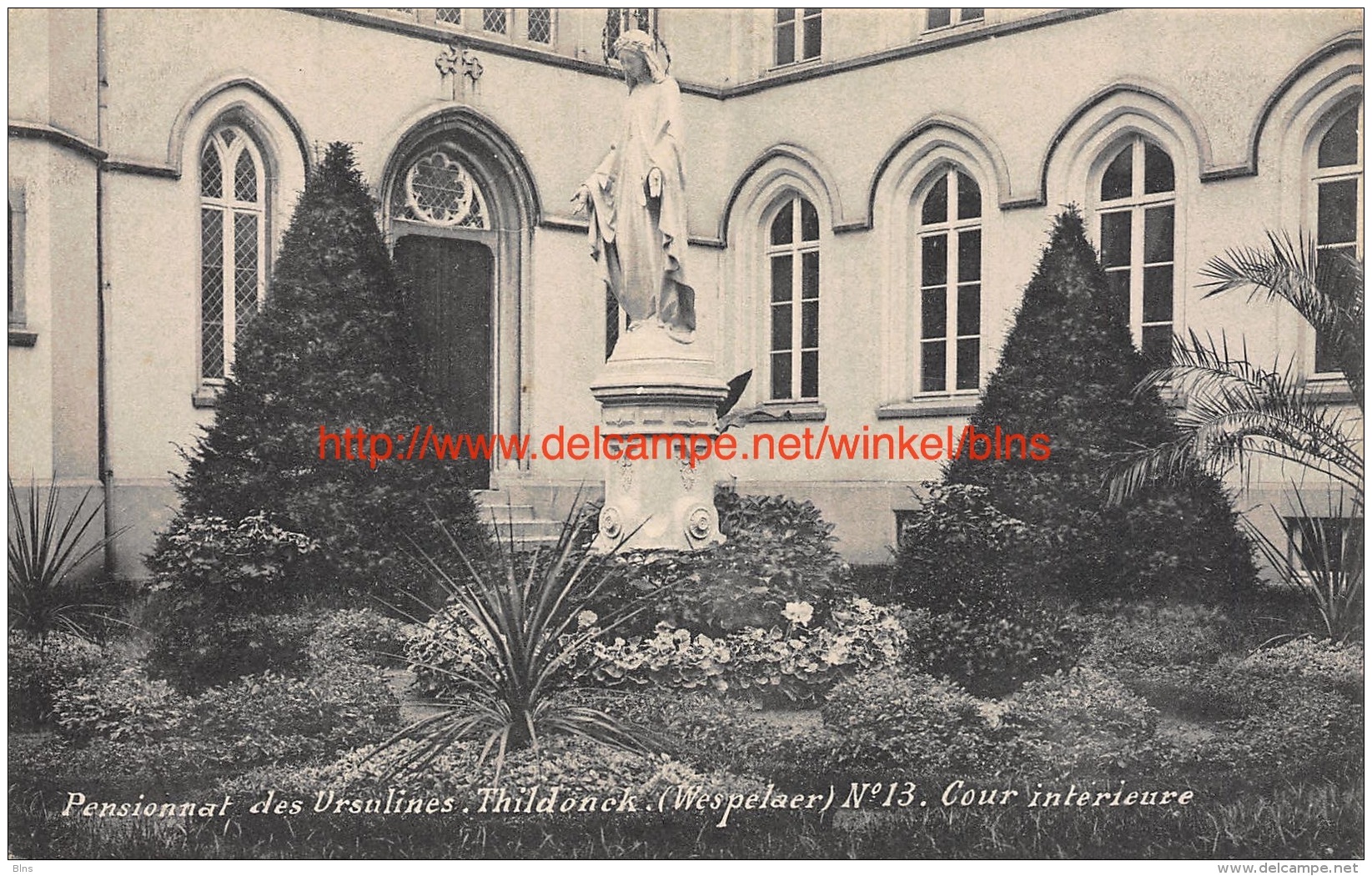 Cour Interieure - Pensionnat Des Ursulines Thildonck - Haacht