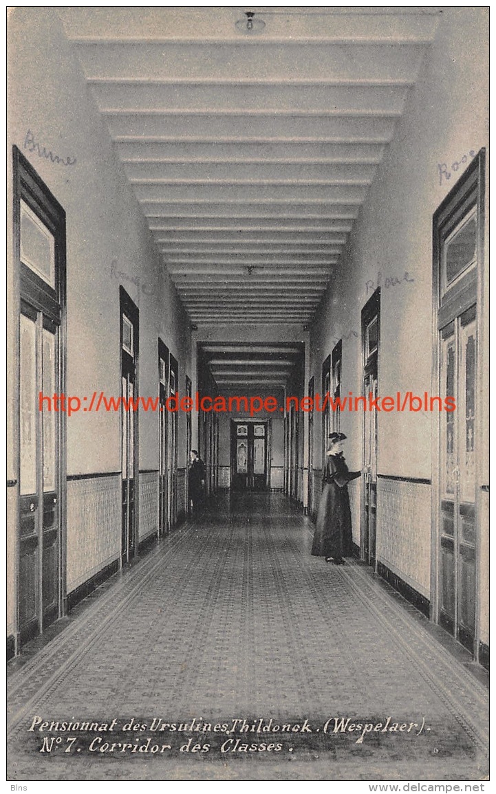 Corridor Des Classes - Pensionnat Des Ursulines Thildonck - Haacht