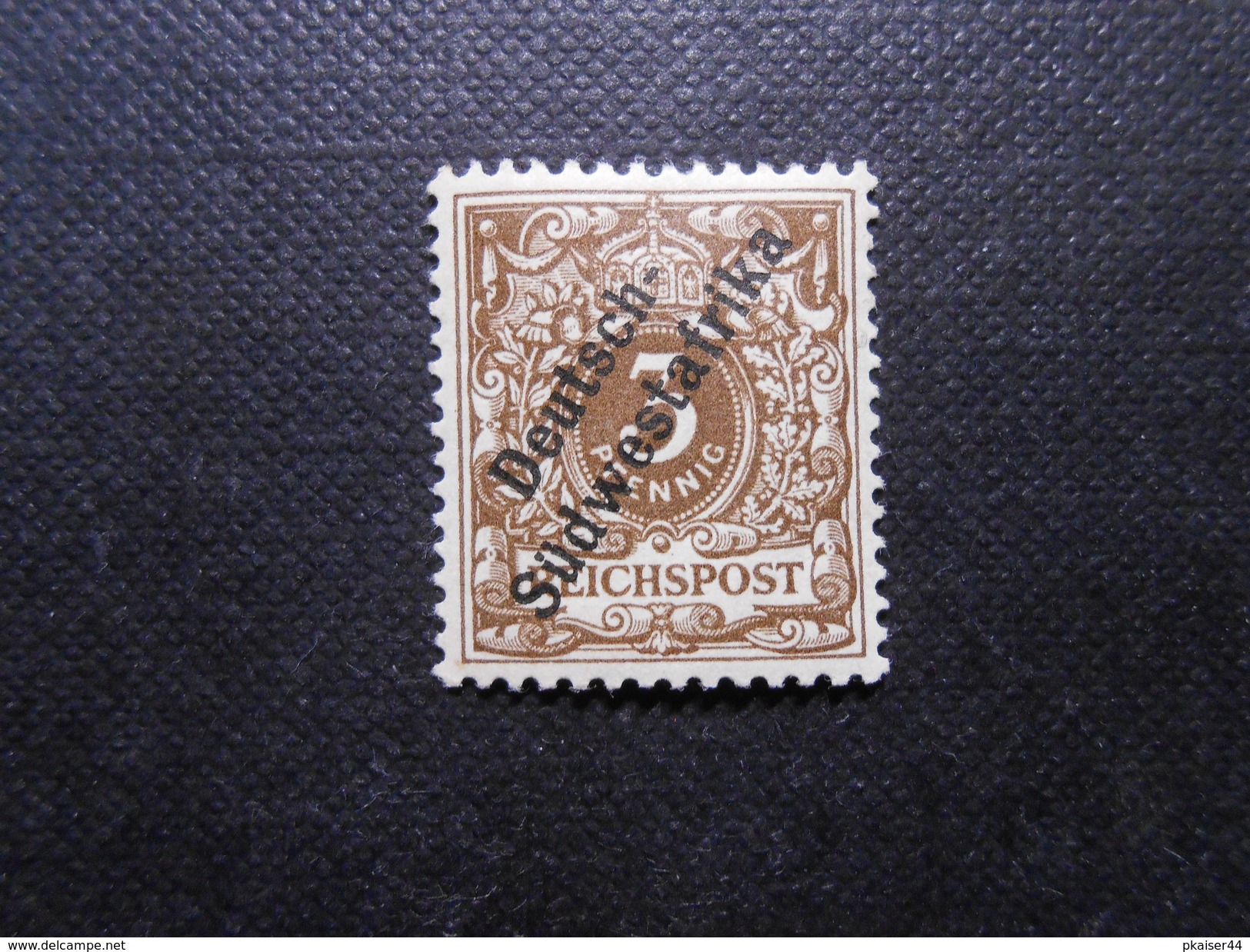 D.R. 5a  3Pf*   Deutsche Kolonien ( Deutsch-Südwestafrika ) 1899  Mi &euro; 5,00 - German South West Africa