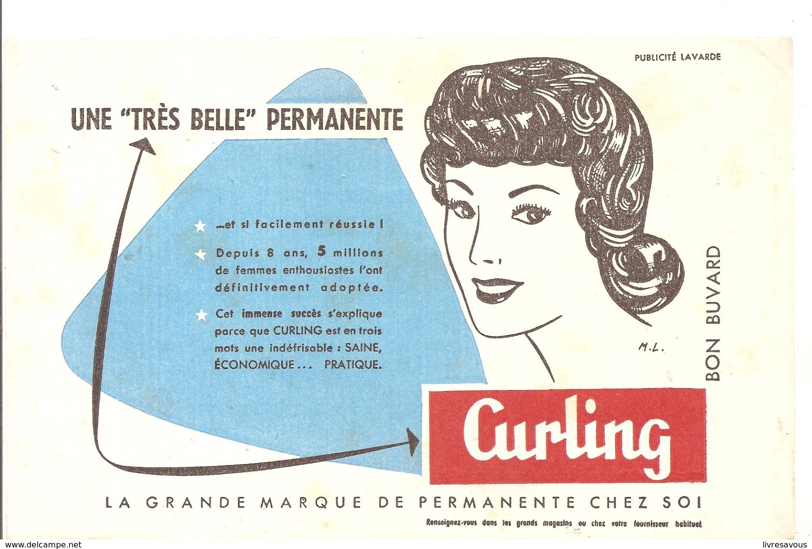 Buvard Curling La Grande Marque De Permanente Chez Soi - Perfumes & Belleza