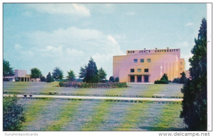 South Carolina Greenville Rodeheaver Auditorium Bob Jones University - Greenville