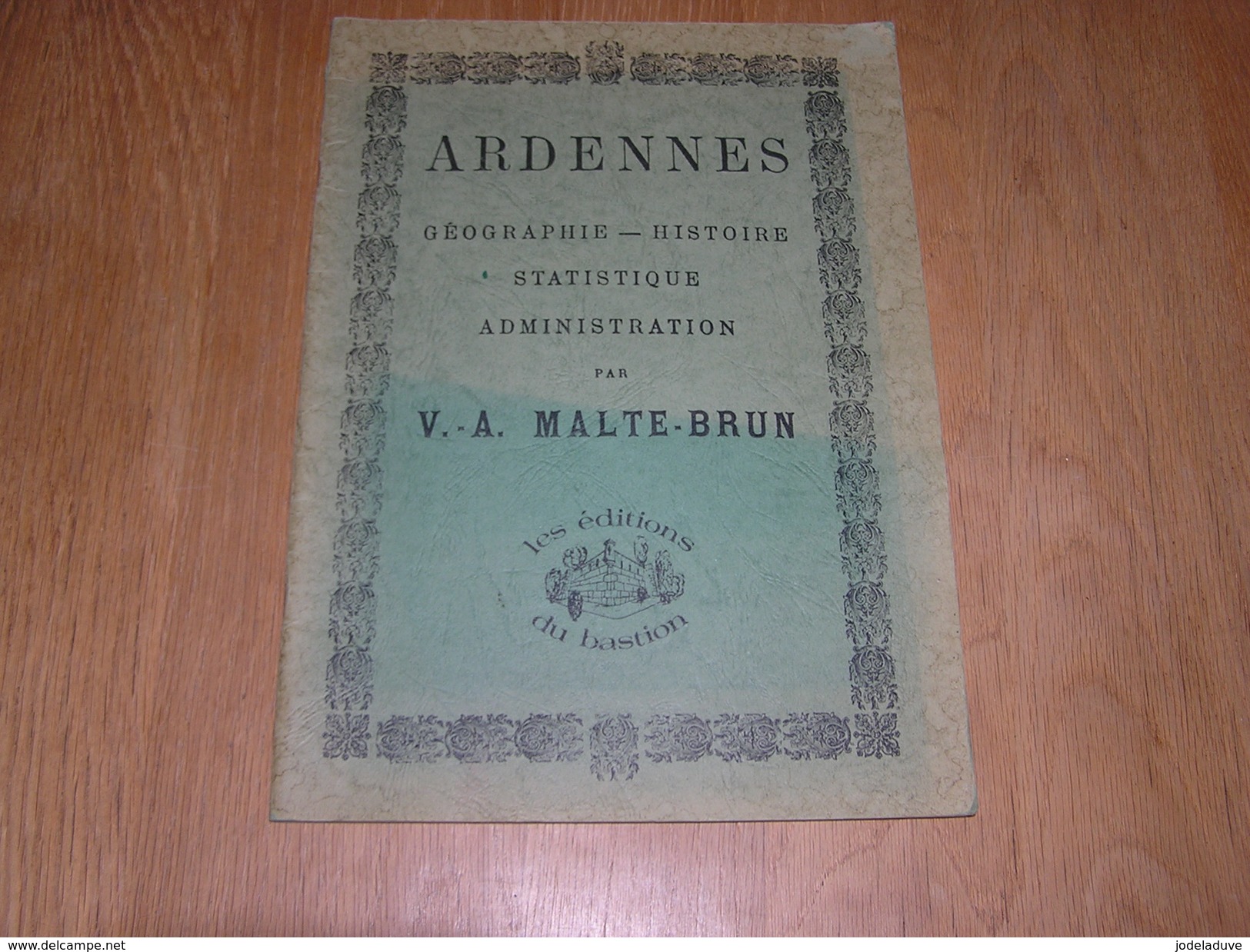 ARDENNES Malte Brun Régionalisme Fac Similé Edition De 1882 Ardennes Meuse Givet Rethel Montcornet Mézières Sedan - Champagne - Ardenne