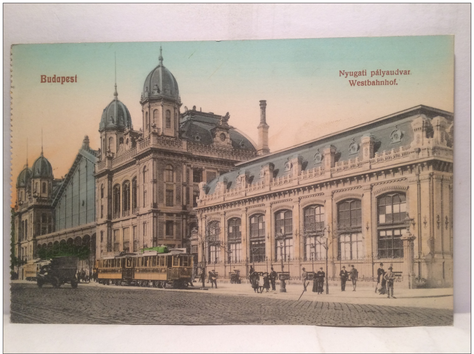 FS,COLLEZIONE,STORIA POSTALE,CARTOLINA POSTALE,POSTCARD,EUROPA,UNGHERIA,BUDAPEST - Hongrie