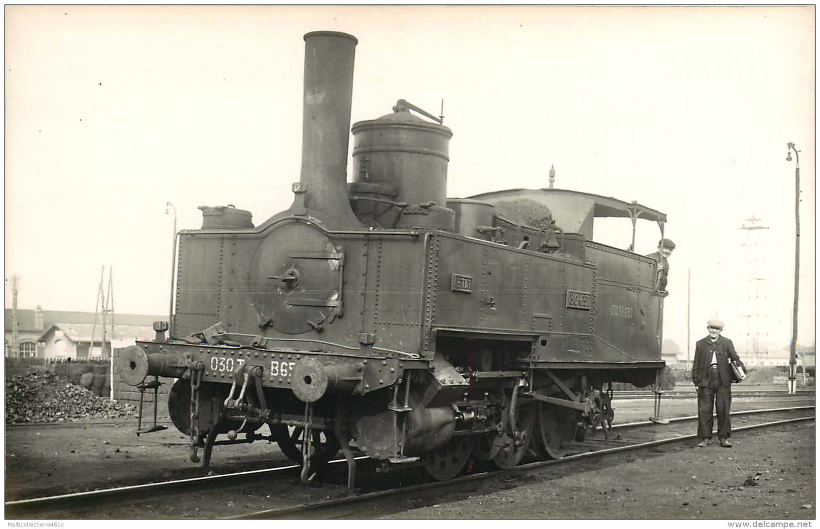 090317 -  PHOTO VILAIN - 93 NOISY LE SEC 030-652 - Chemin De Fer Train Locomotive - Noisy Le Sec