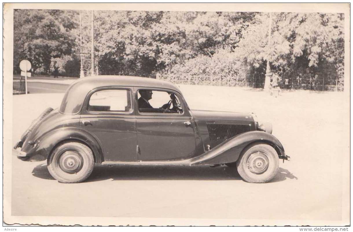 Orig.Foto, Alte Limousine, Fotoformat Ca. 13,5 X 8,8 Cm, Gute Erhaltung - Automobile