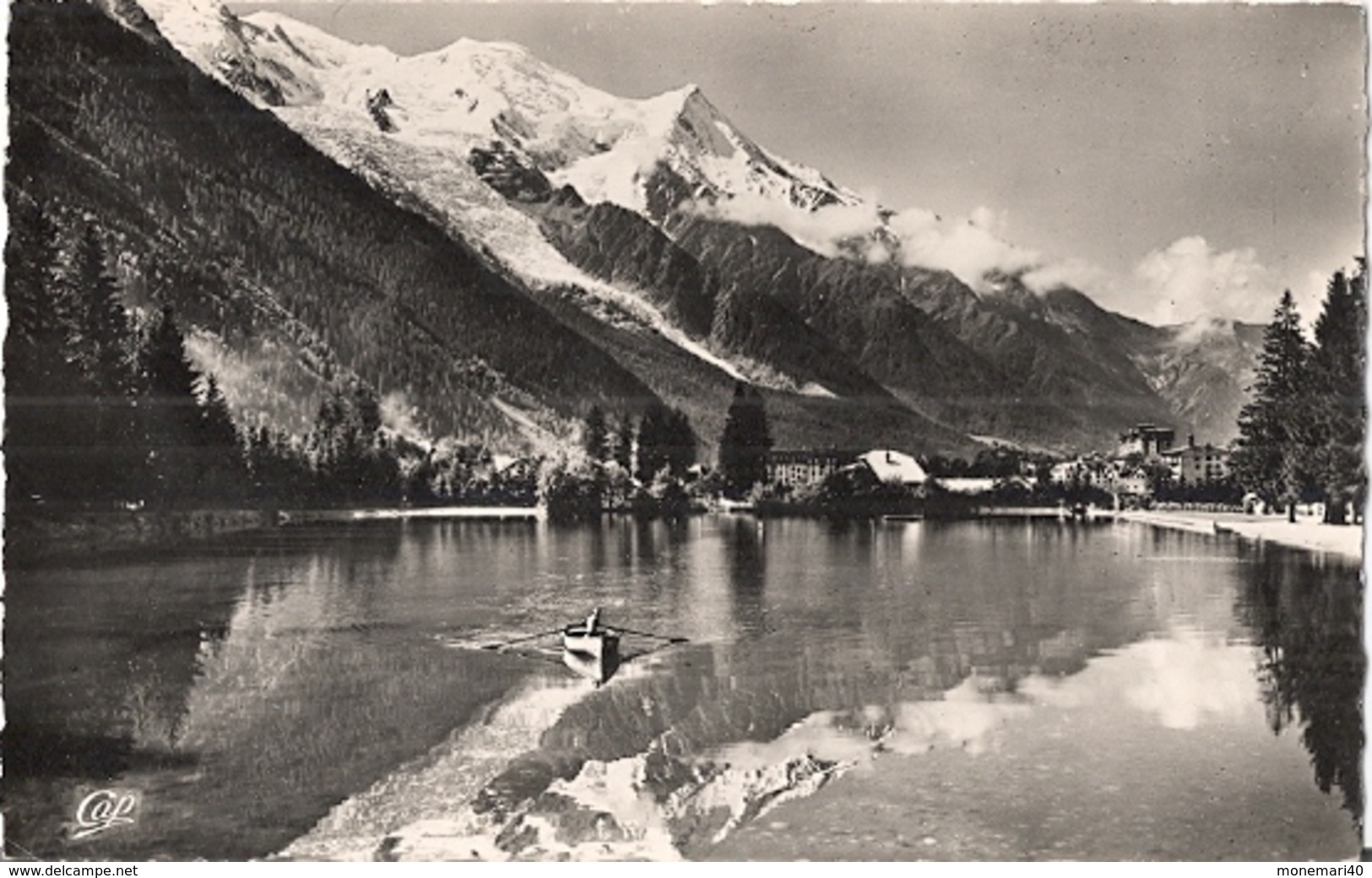 CHAMONIX-MONT-BLANC - La Plage Et Le Mont-Blanc. - Chamonix-Mont-Blanc