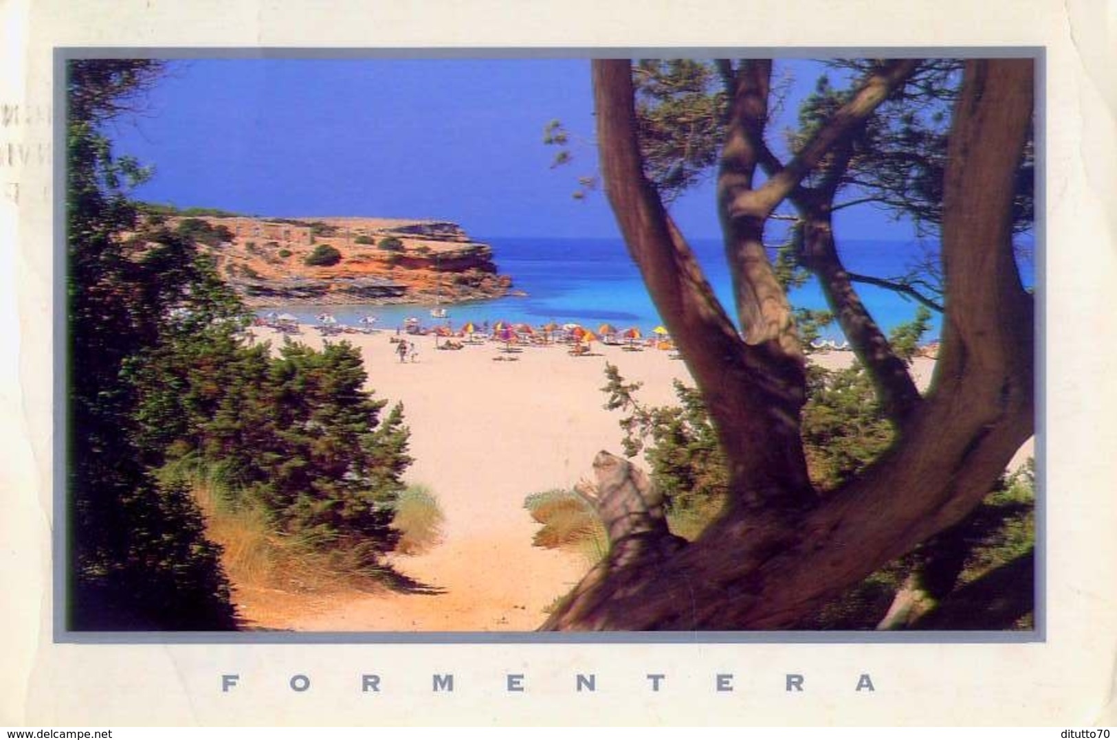 Formentera - Cala Saona - 6639 - Formato Grande Viaggiata &ndash; E1 - Formentera