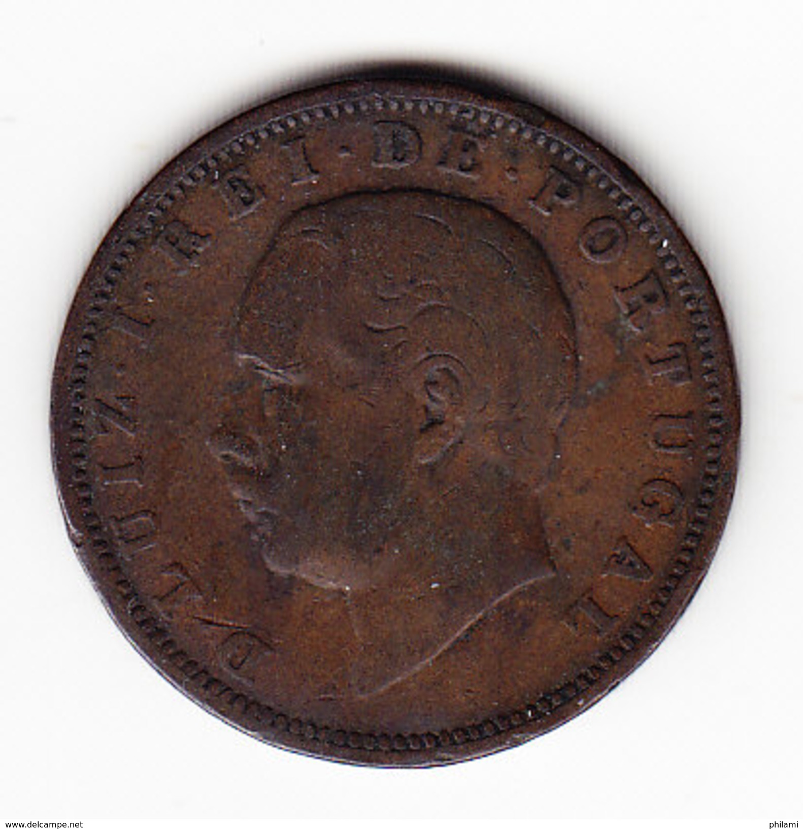 COINS PORTUGAL KM 527, 1884, 20 REIS. ( DP21 ) - Portugal