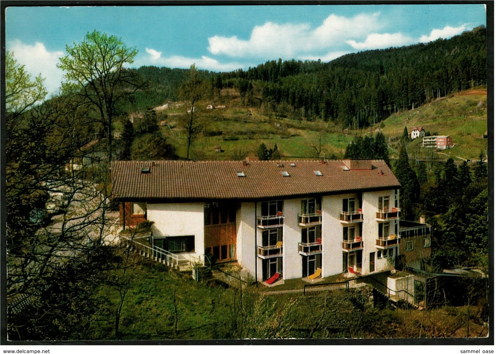 Wildbad / Schwarzwald  -  Sanatorium Am Kurgarten  -  Ansichtskarte Ca.1962     (6812 ) - Bad Herrenalb