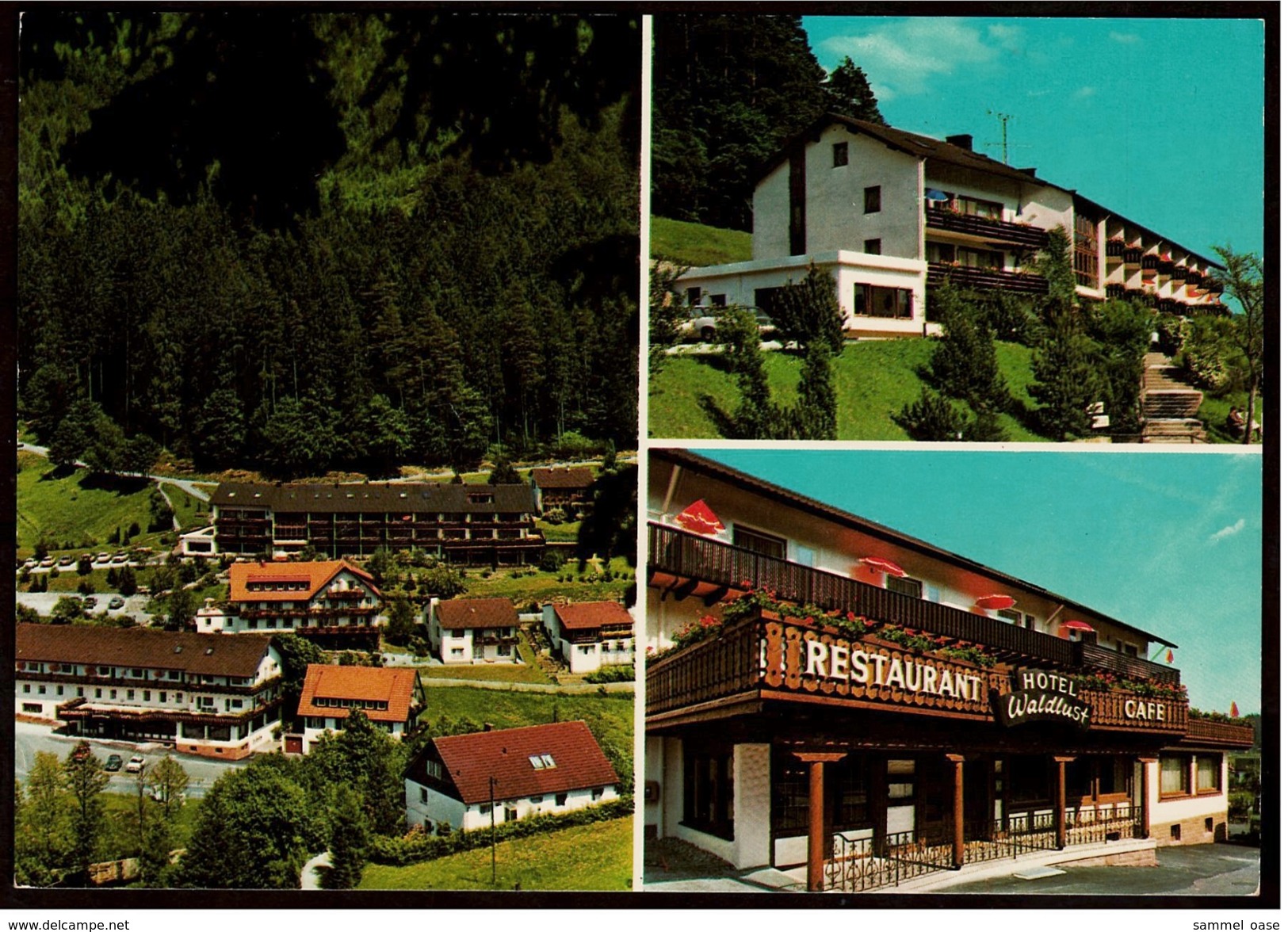 Tonbach Bei Baiersbronn / Freudenstadt Im Schwarzwald  -  Hotel Waldlust  -  Mehrbild-Ansichtskarte  Ca.1965   (6840) - Baiersbronn