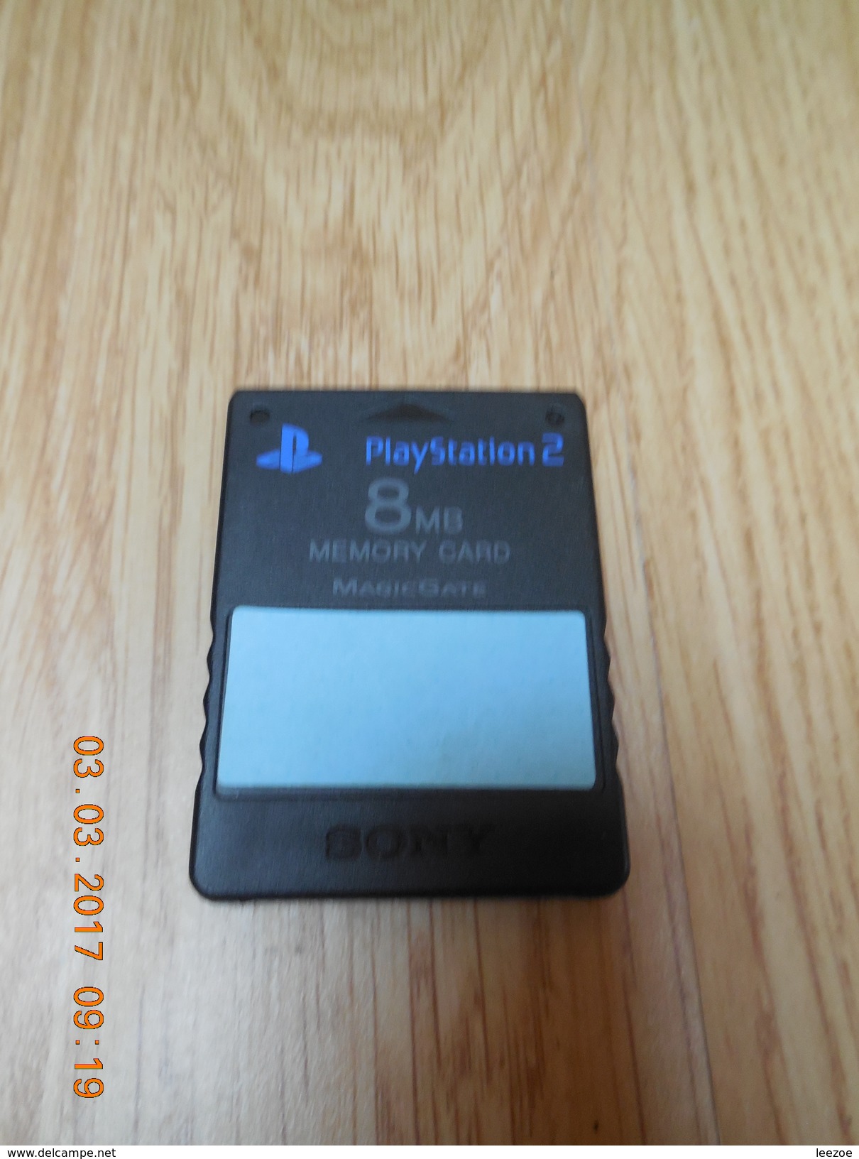 MEMORY CARD CONSOLE PLAYSTATION 2...NICKEL - Accessoires
