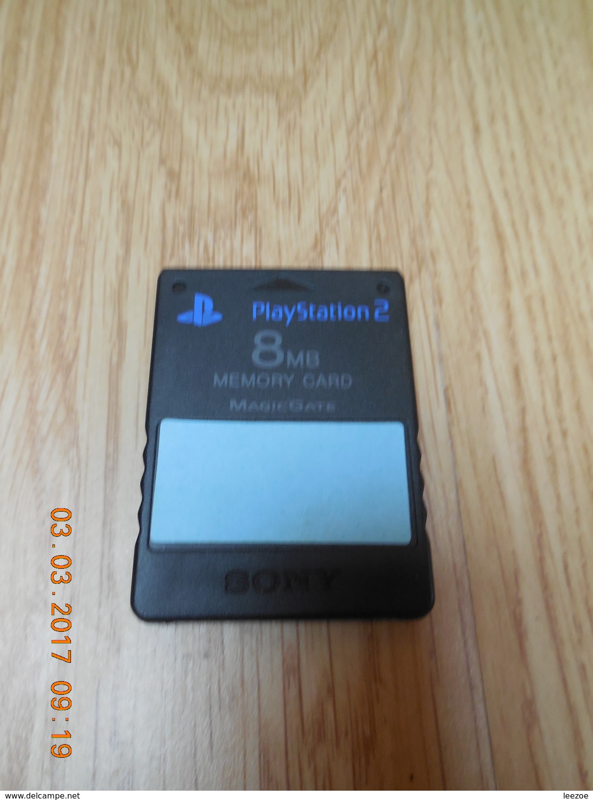 MEMORY CARD CONSOLE PLAYSTATION 2...NICKEL - Accesorios