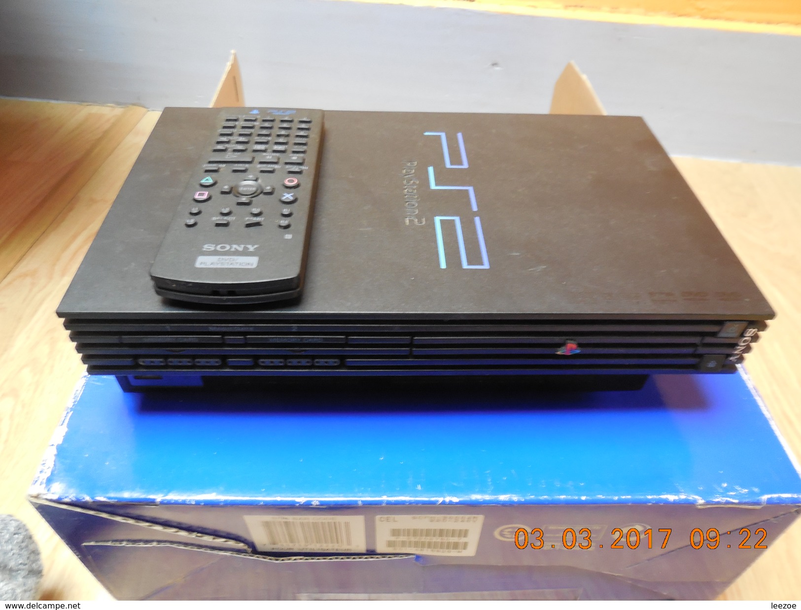 CONSOLE PLAYSTATION 2 AVEC BOITE D'ORIGINE...NICKEL - Andere & Zonder Classificatie