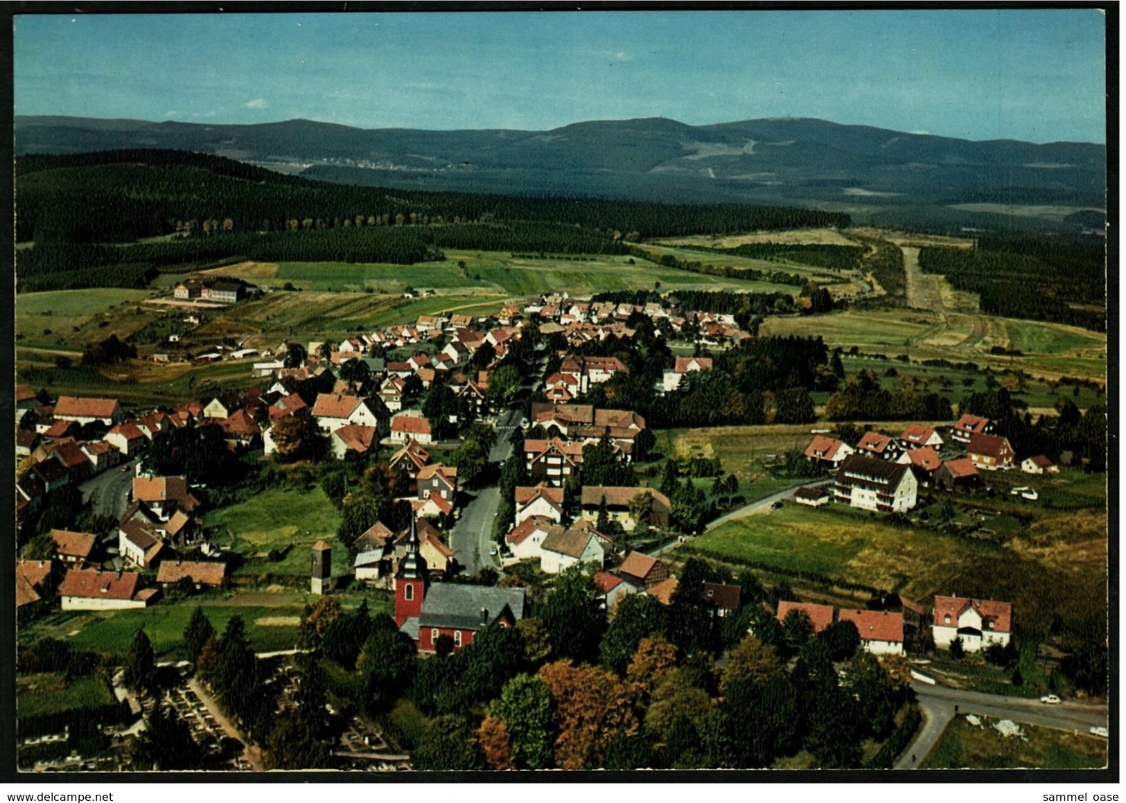 Hohegeiß Bei Braunlage / Hochharz  -  Luftbild  -  Ansichtskarte Ca.1965    (6788) - Braunlage