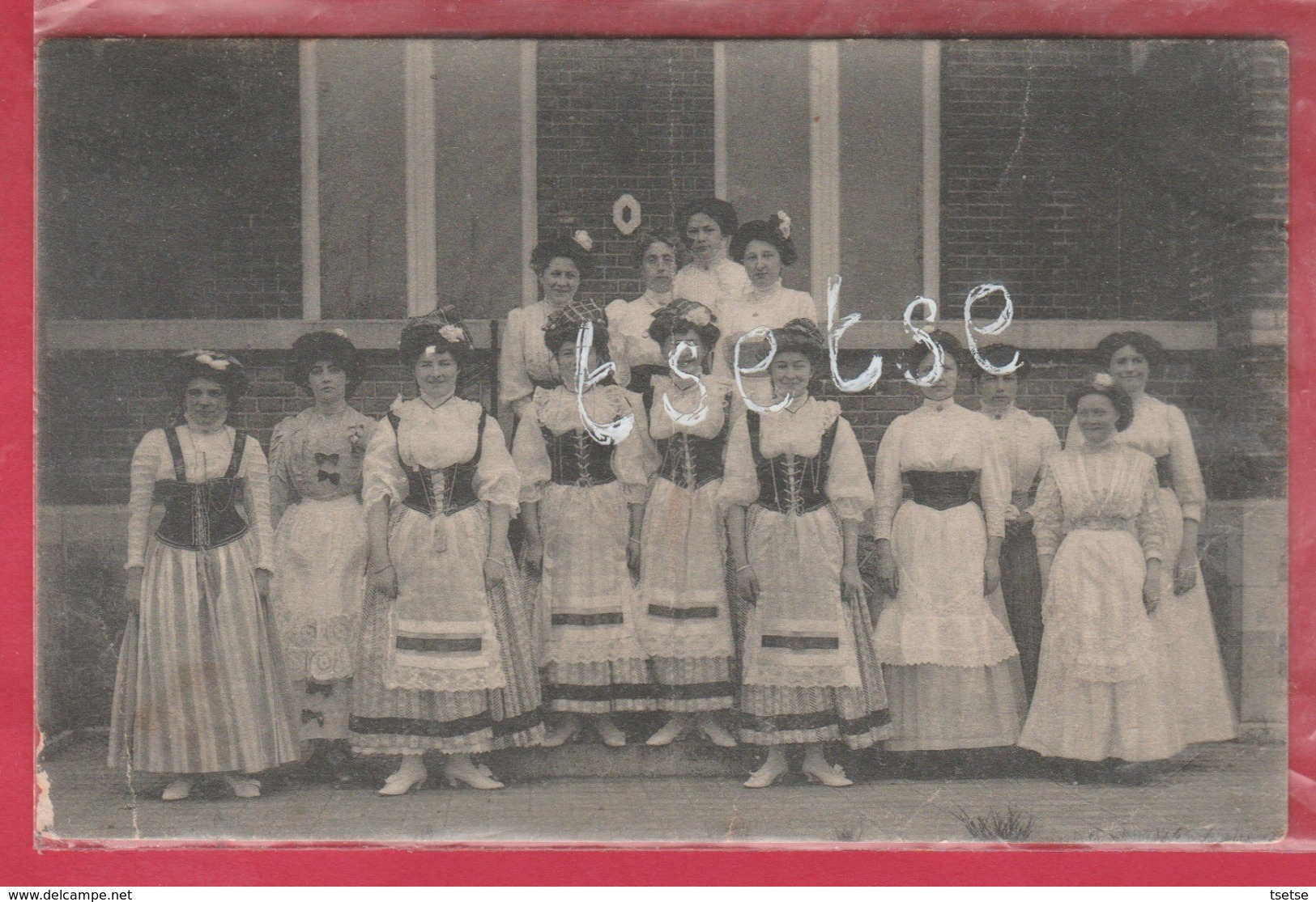 Landen -Top Postkaart - Vlaamsche Kermis , Mei 1910 ( Verso Zien ) - Landen