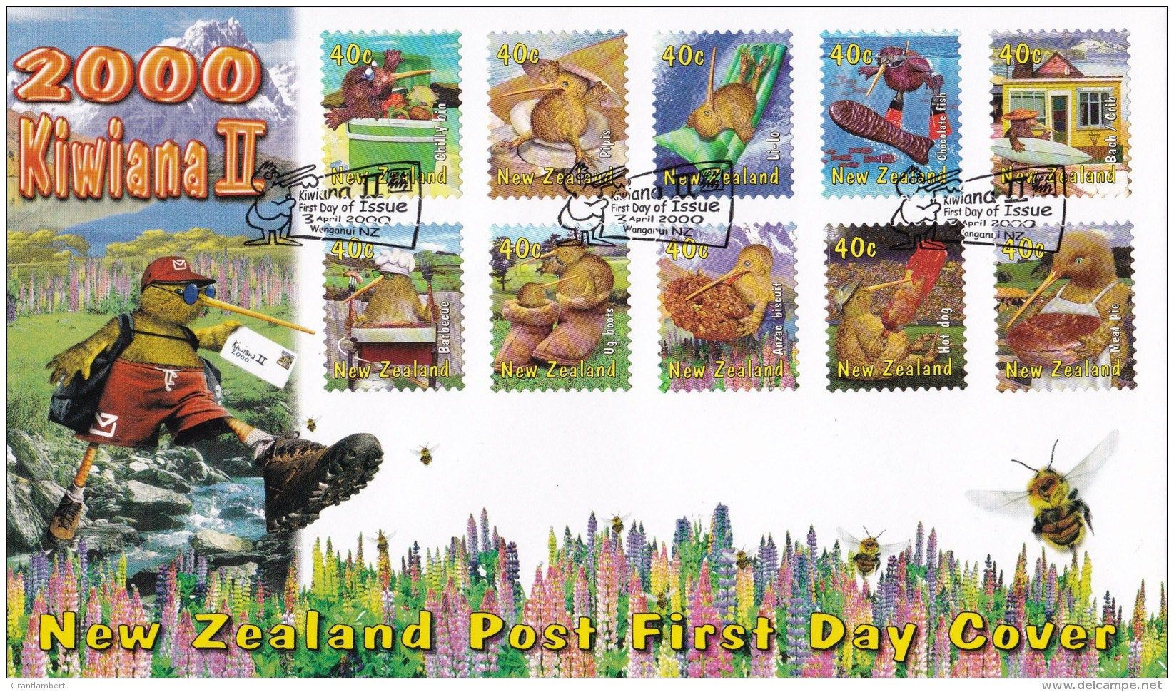 New Zealand 2000 Kiwiana II FDC - FDC