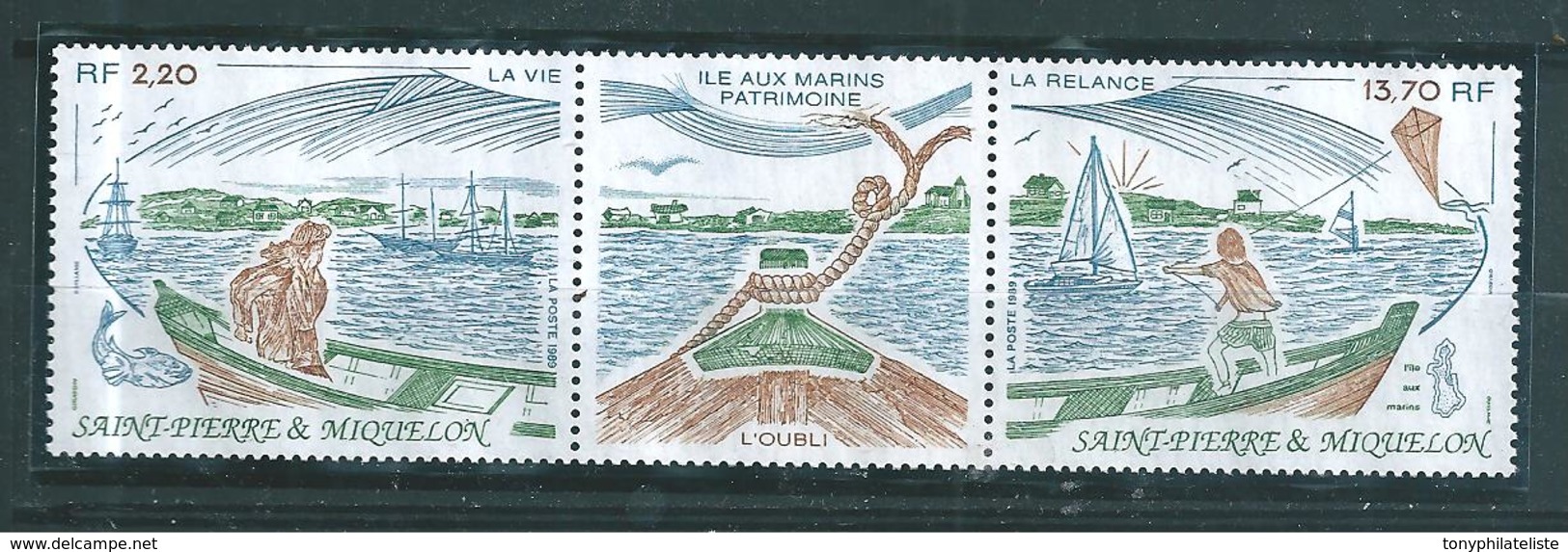 Timbres De St Pierre Et Miquelon  De 1989  N°509A  Neufs ** Parfait - Ongebruikt