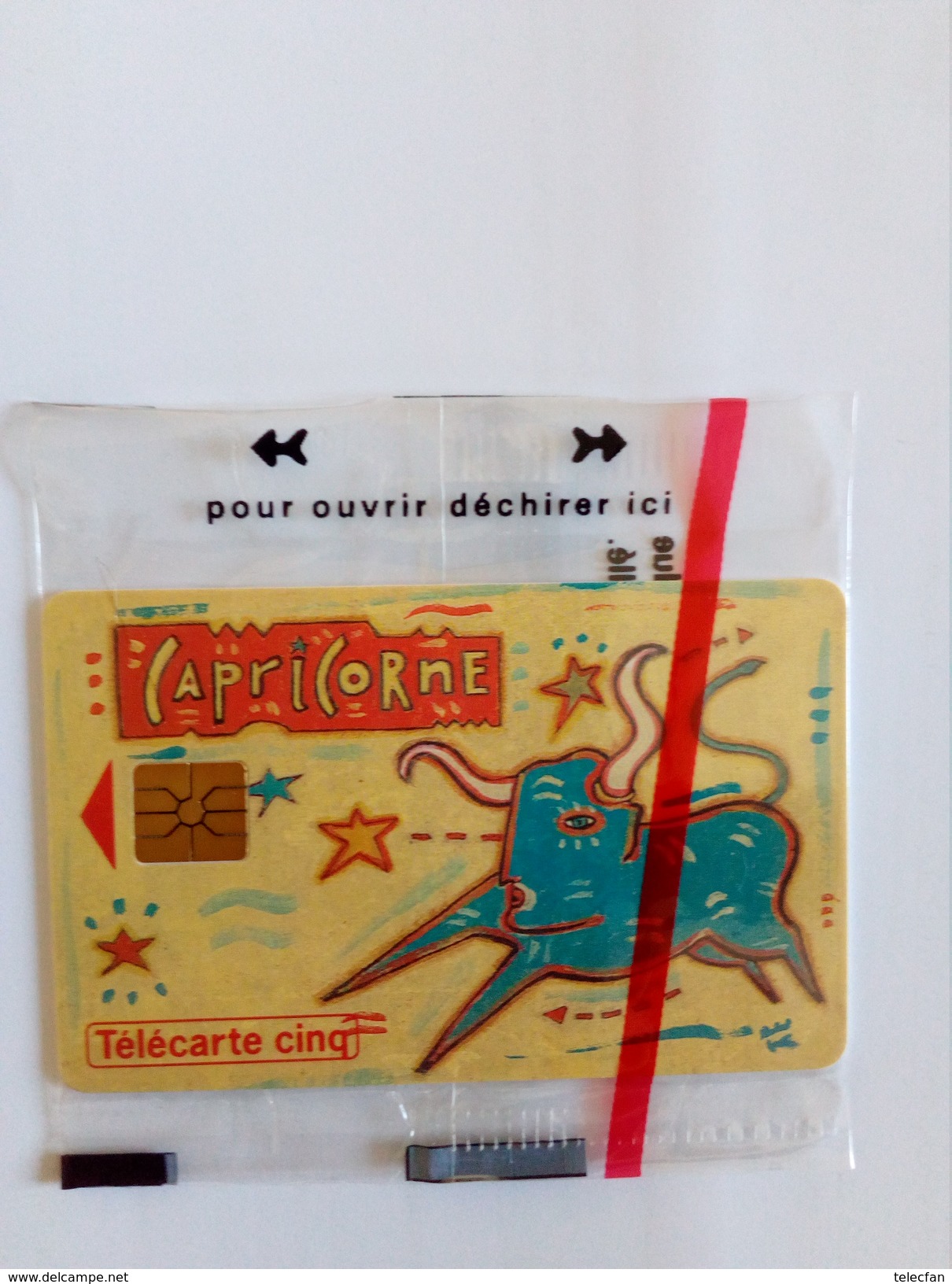 FRANCE PRIVEE 5U ZODIAQUE ZODIAC CAPRICORNE CAPRICORN GN49 NSB MINT IN BLISTER - 5 Units