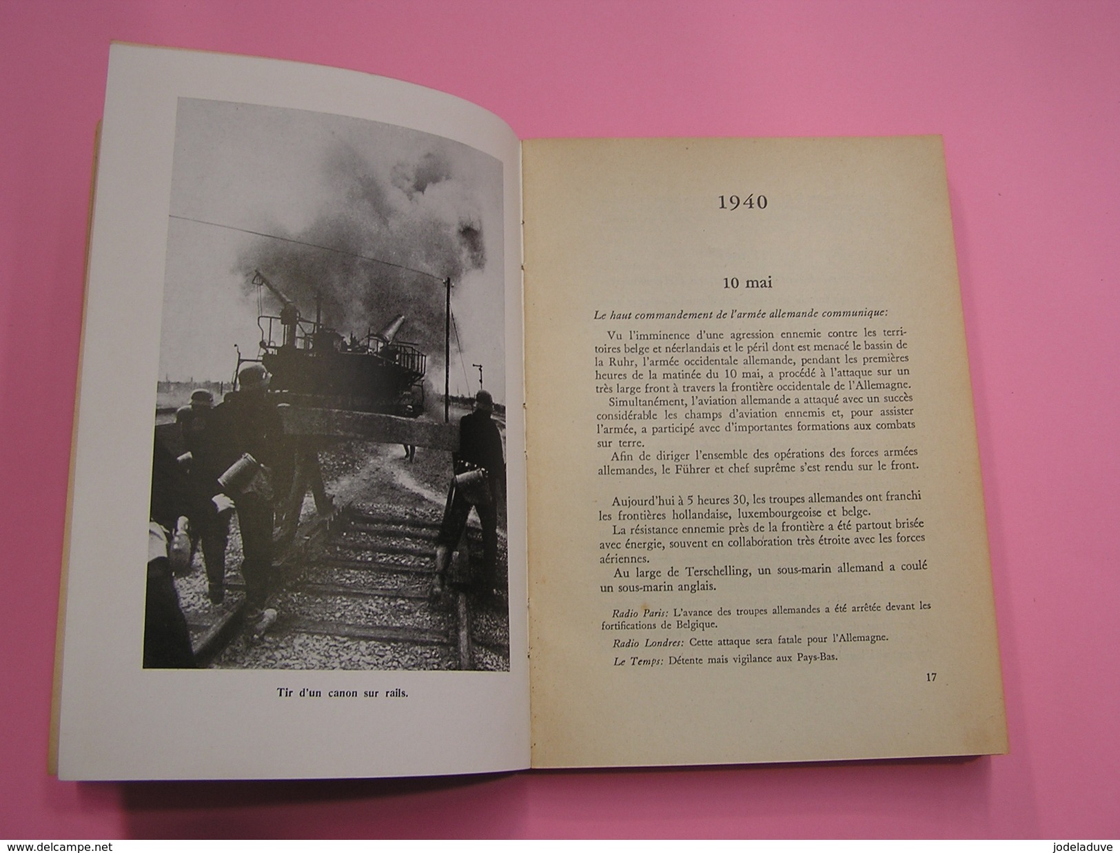 LA FIN DES ILLUSIONS L' An 40 Werner Pitch Guerre 40 45 Dunkerque Sedan Meuse Propagande Allemande ? - Weltkrieg 1939-45