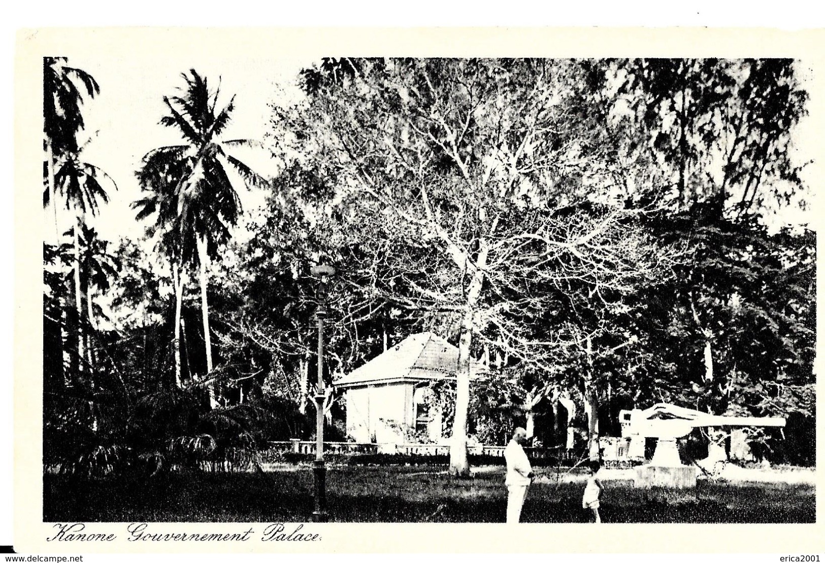 Tanzanie. Kanone Gouvernement Palace. - Tanzania