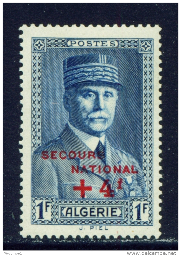 ALGERIA  -  1941  Marshal Petain  National Relief Fund  F1+f4   Secour National  Mounted/Hinged Mint - Unused Stamps