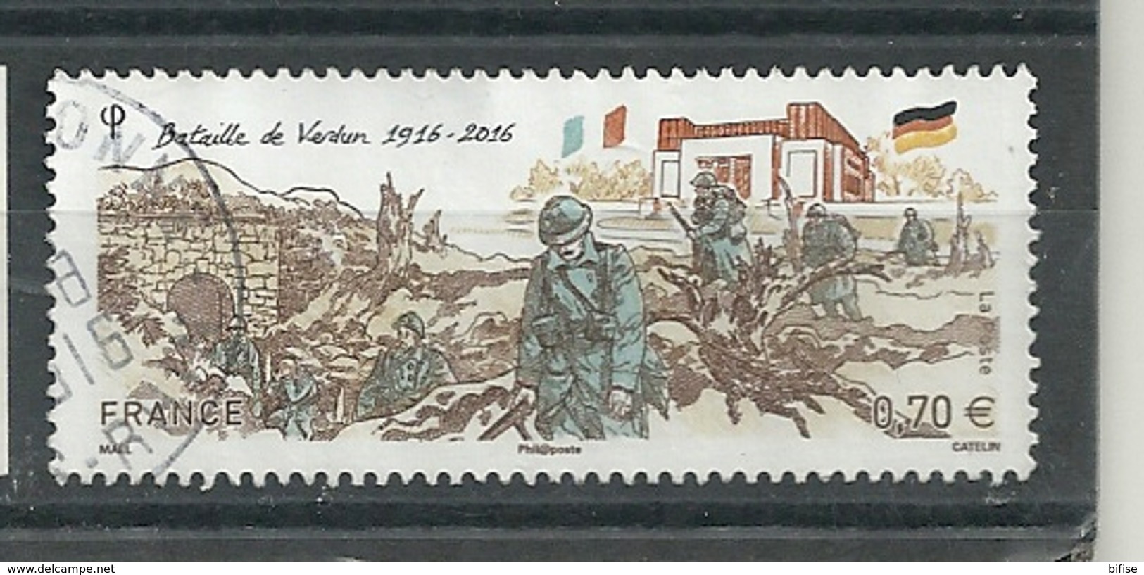 FRANCIA 2016 - Bataille De Verdun - Cachet Rond - Oblitérés