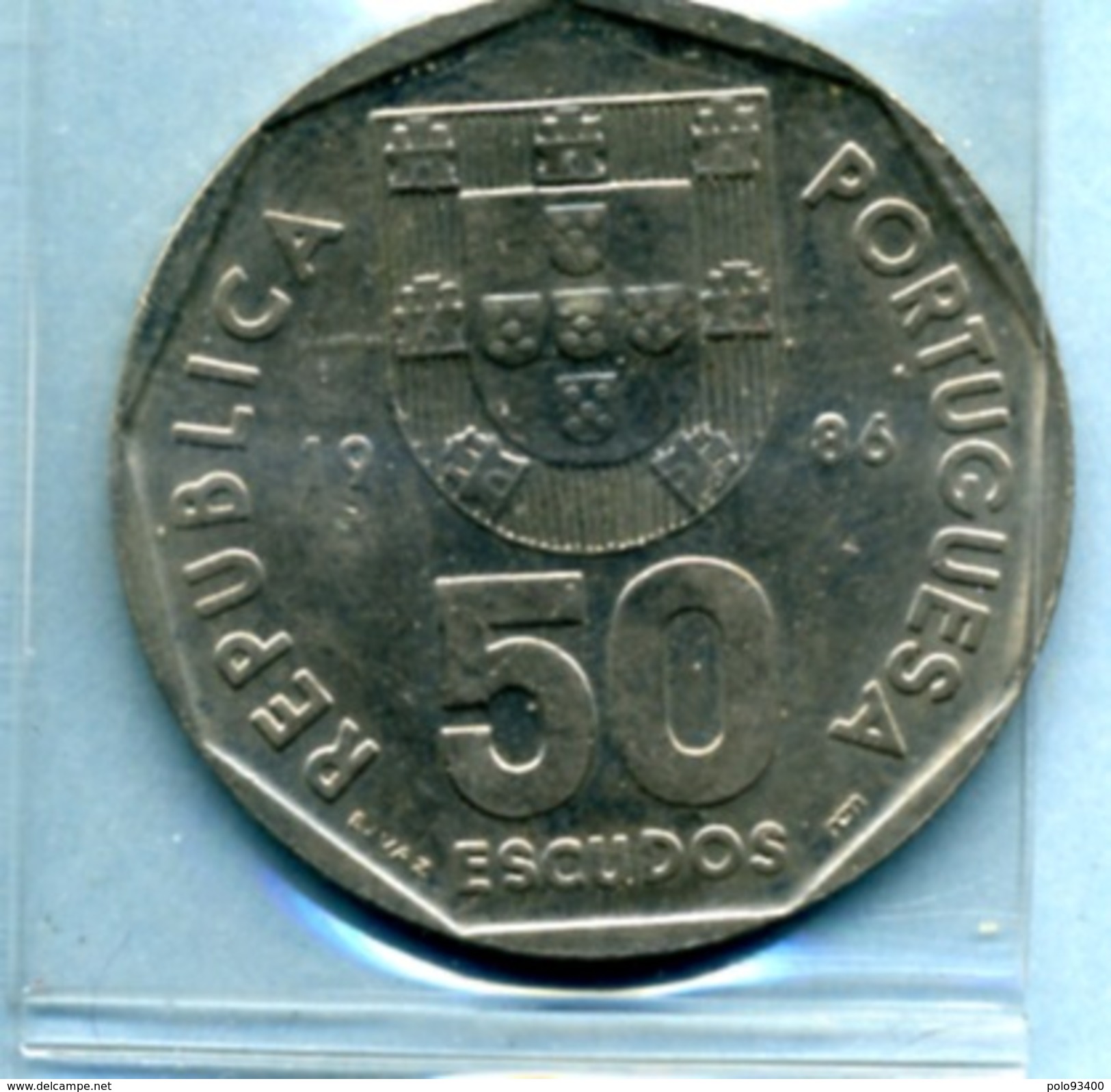 1986  50  ESCUDOS - Portugal