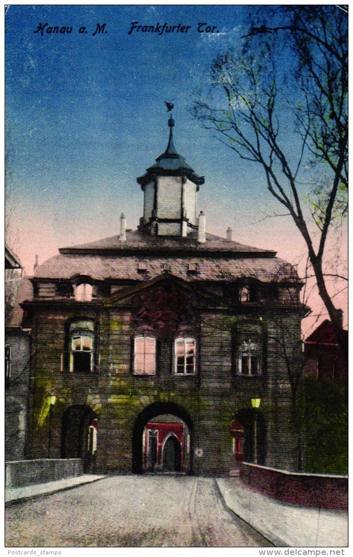 Hanau, Frankfurter Tor, Um 1910/20 - Hanau