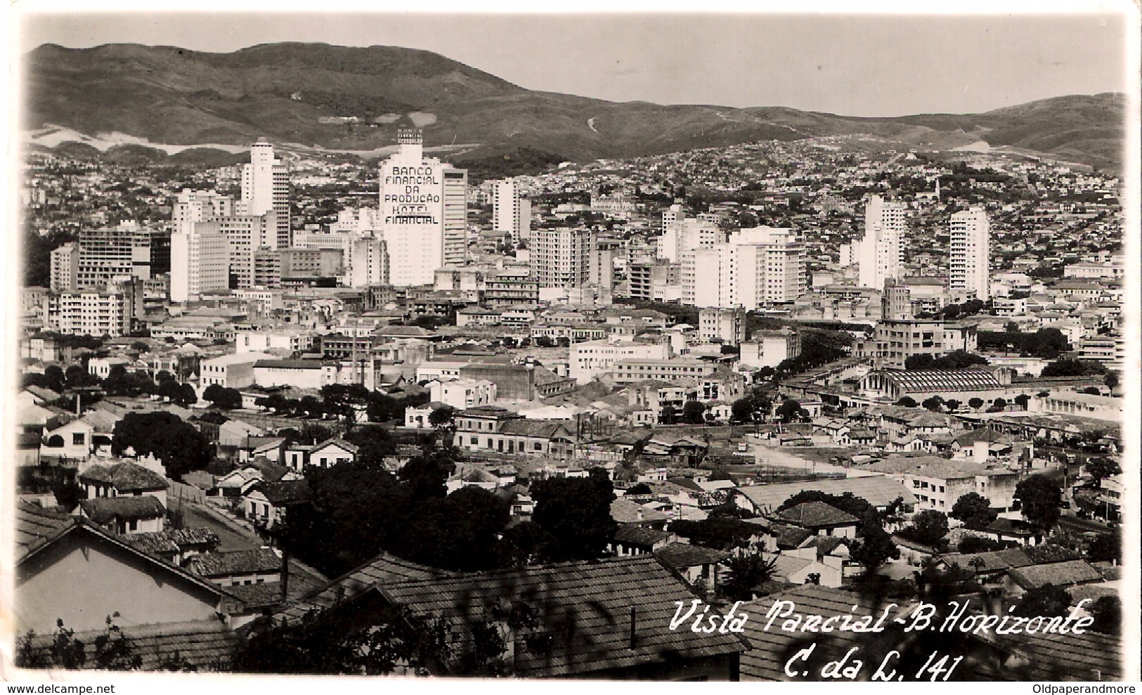 POSTCARD BASIL BRAZIL  VISTA PARCIAL    - BELO HORIZONTE - Belo Horizonte