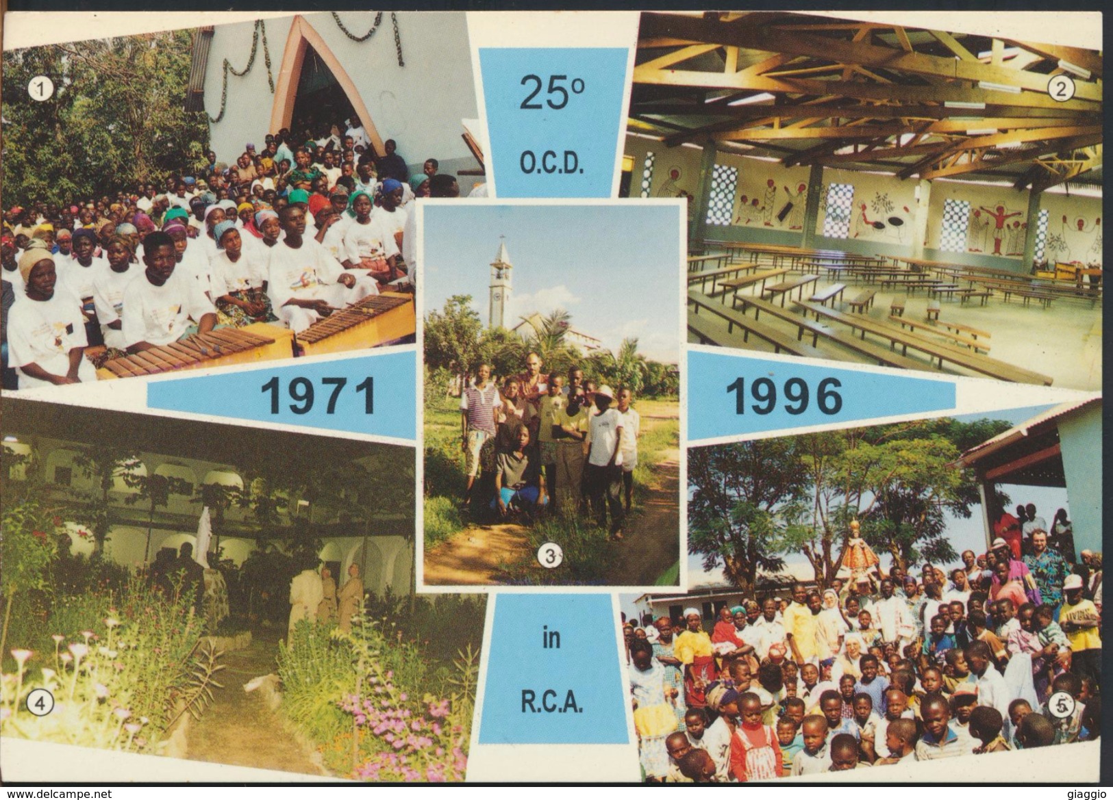 °°° 1685 - REPUBLIQUE CENTRAFRICAINE - 25° O.C.D. - VIEWS - 1994 °°° - Central African Republic