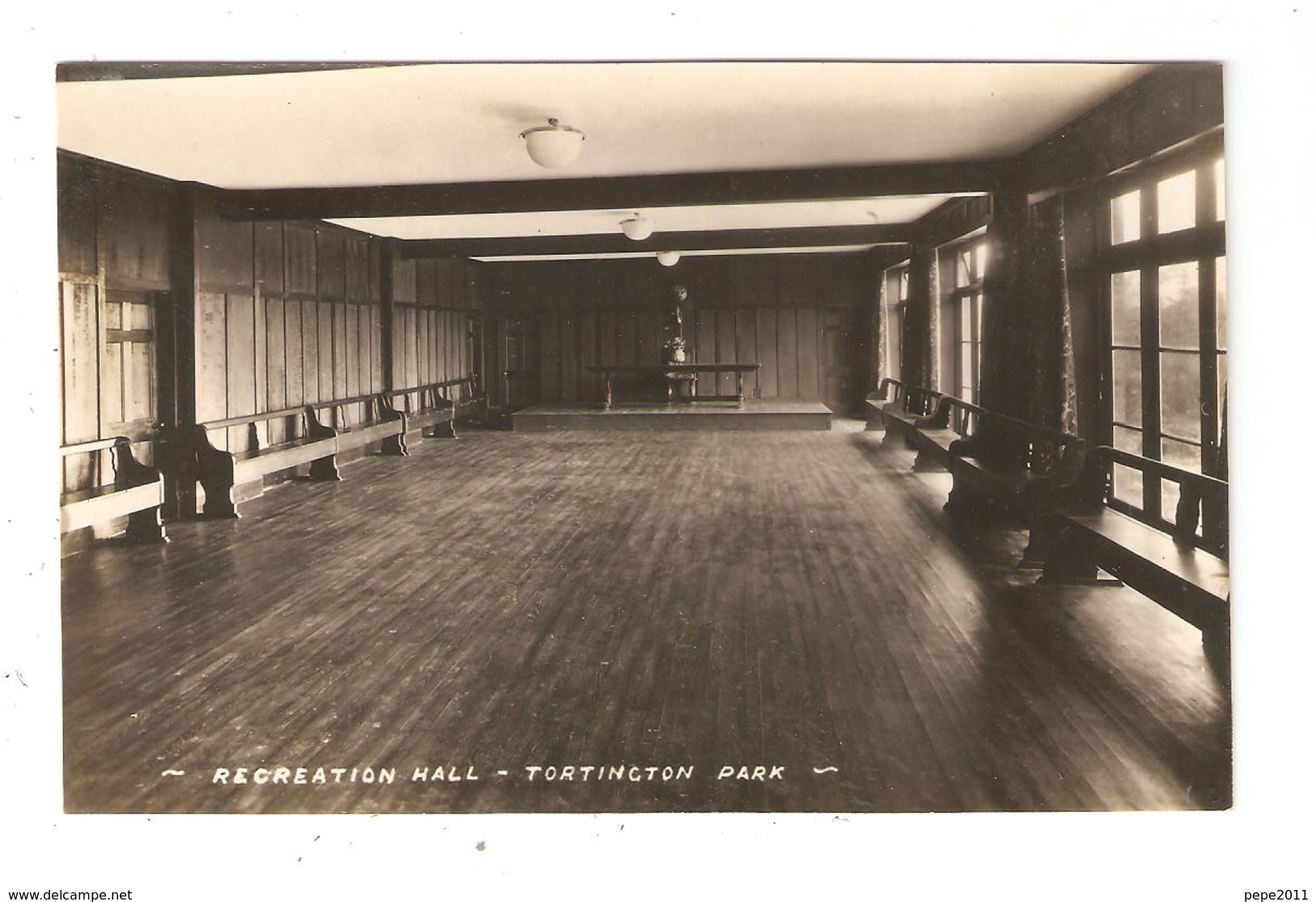 Carte Photo  Sussex ARUNDEL Tortington Salle De Récréation Recreation Hall - Arundel